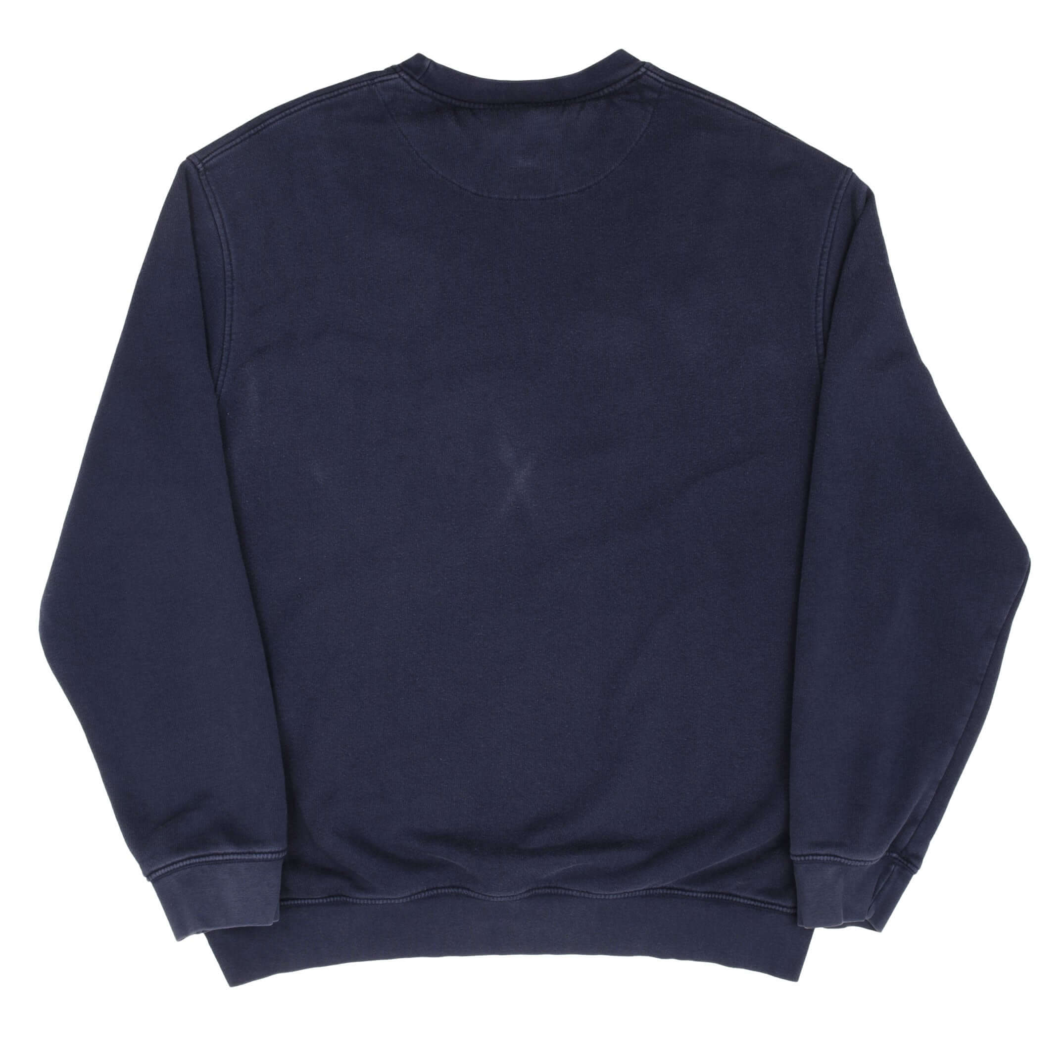 Vintage Nike Classic Swoosh Navy Blue Sweatshirt 2000S Size XL