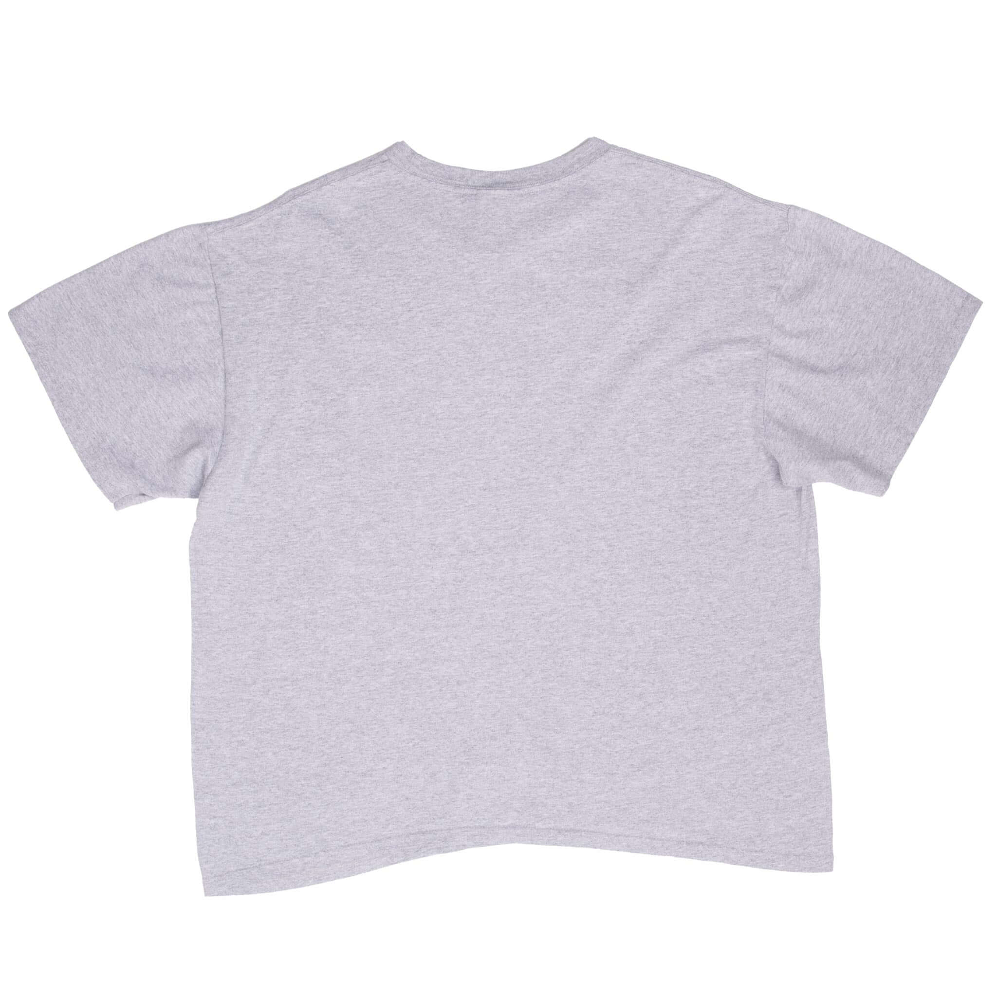 Vintage Nike Classic Swoosh Grey Tee Shirt 2000S Size Large