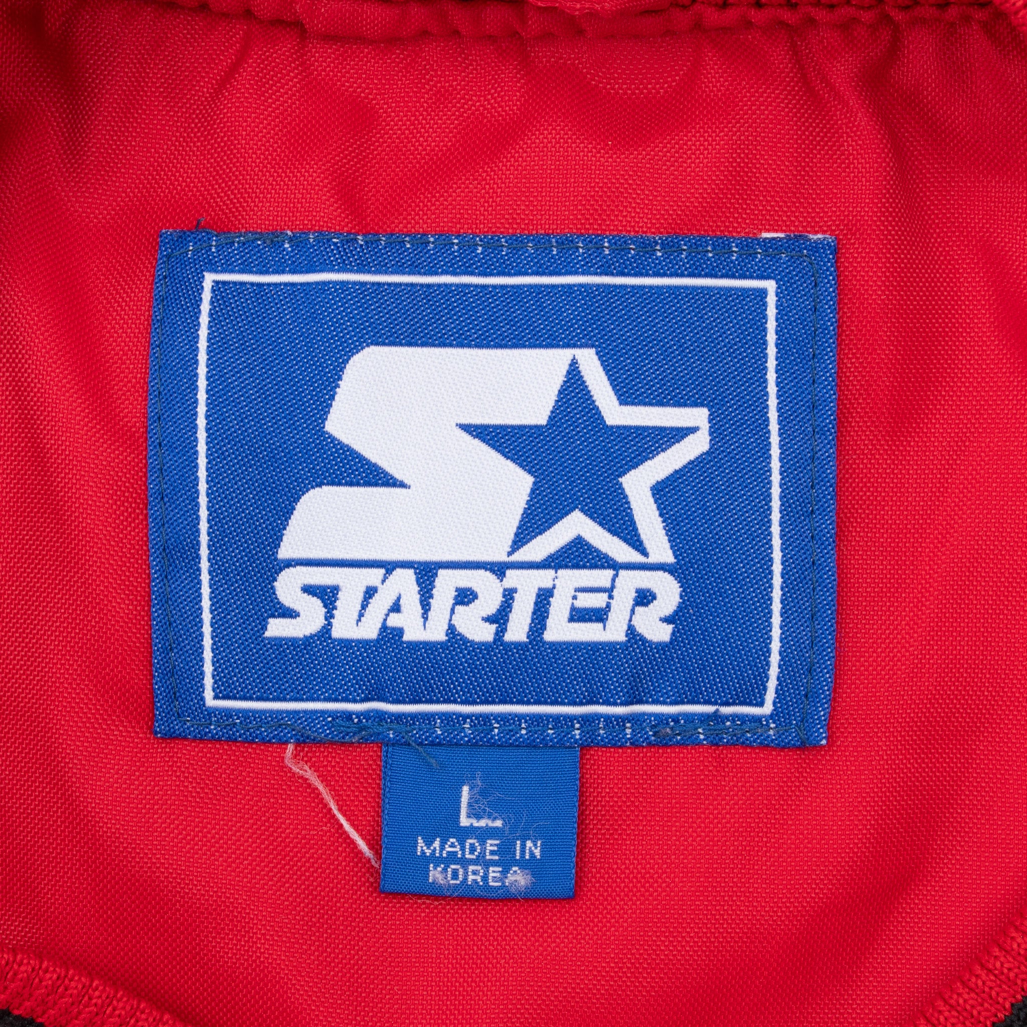 Vintage Ncaa Indiana Red Starter Pullover Jacket 1990S Size Large