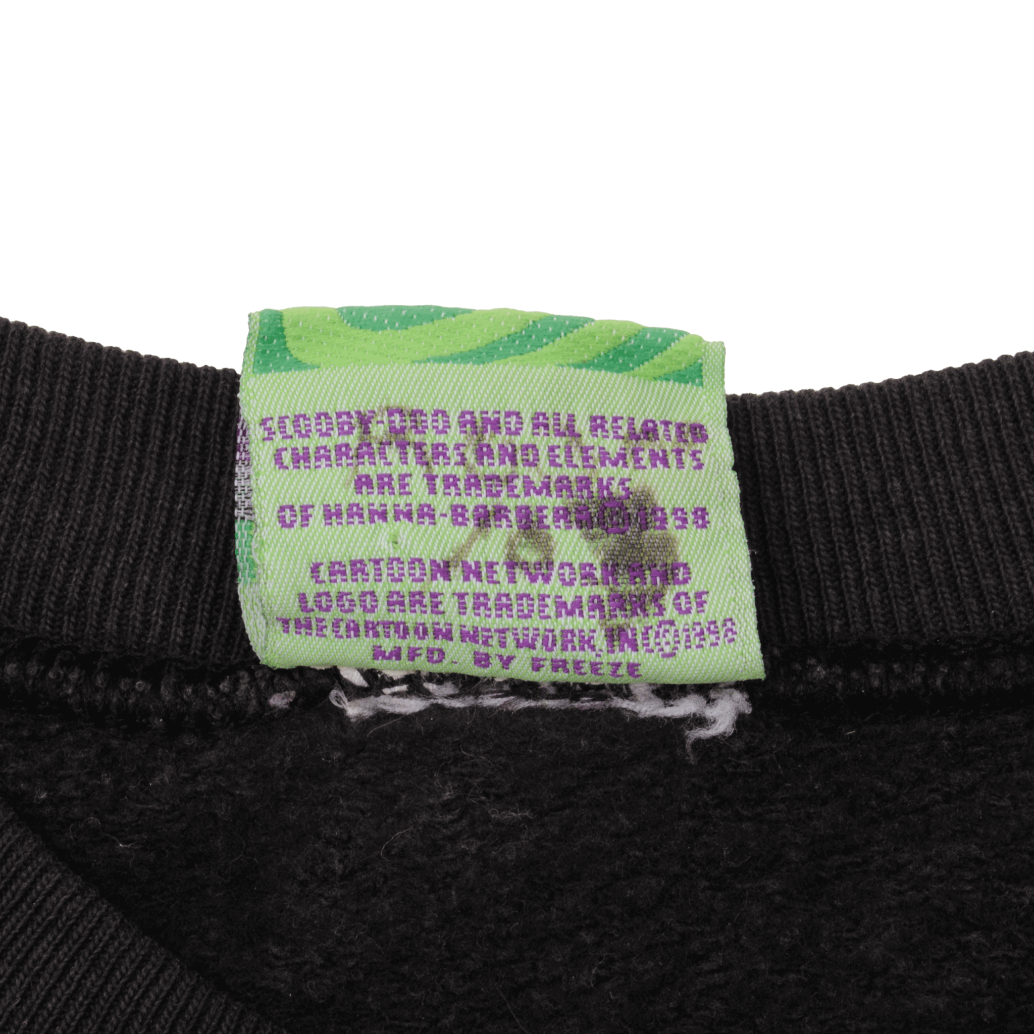 Vintage Cartoon Network Scooby-Doo Peace & Love Sweatshirt Size XL 1998