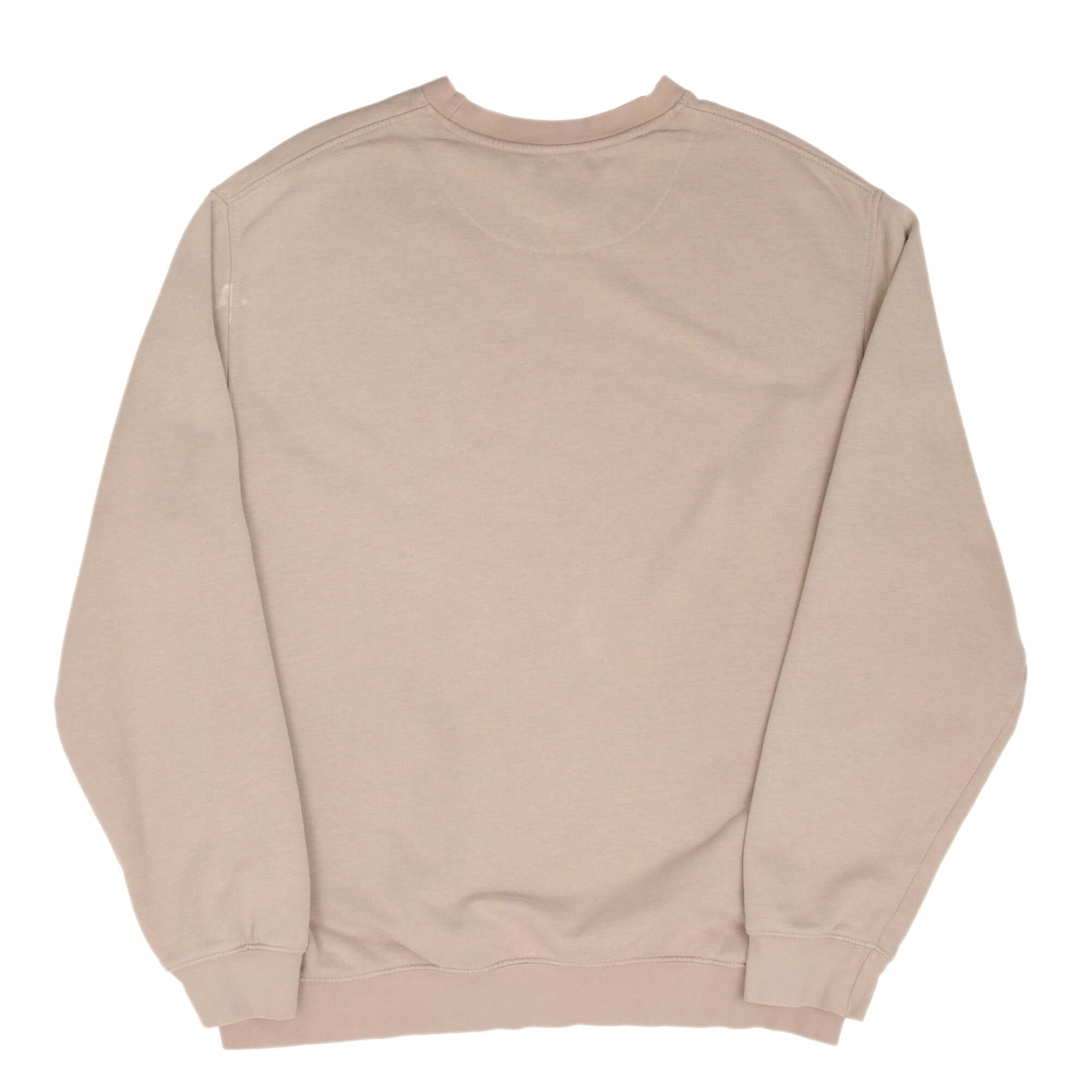 Vintage Nike Classic Swoosh Beige Sweatshirt 2000S Size Large