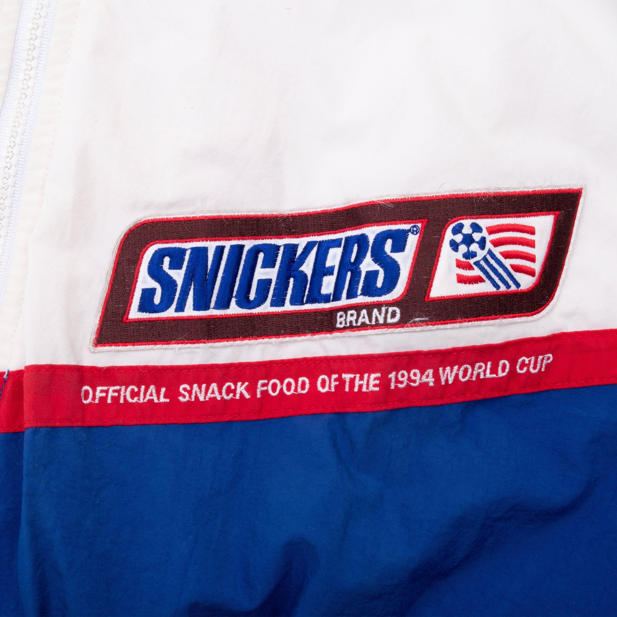 Vintage Soccer World Cup 1994 Team Usa Snickers Windbreaker Jacket 1990S Size XL