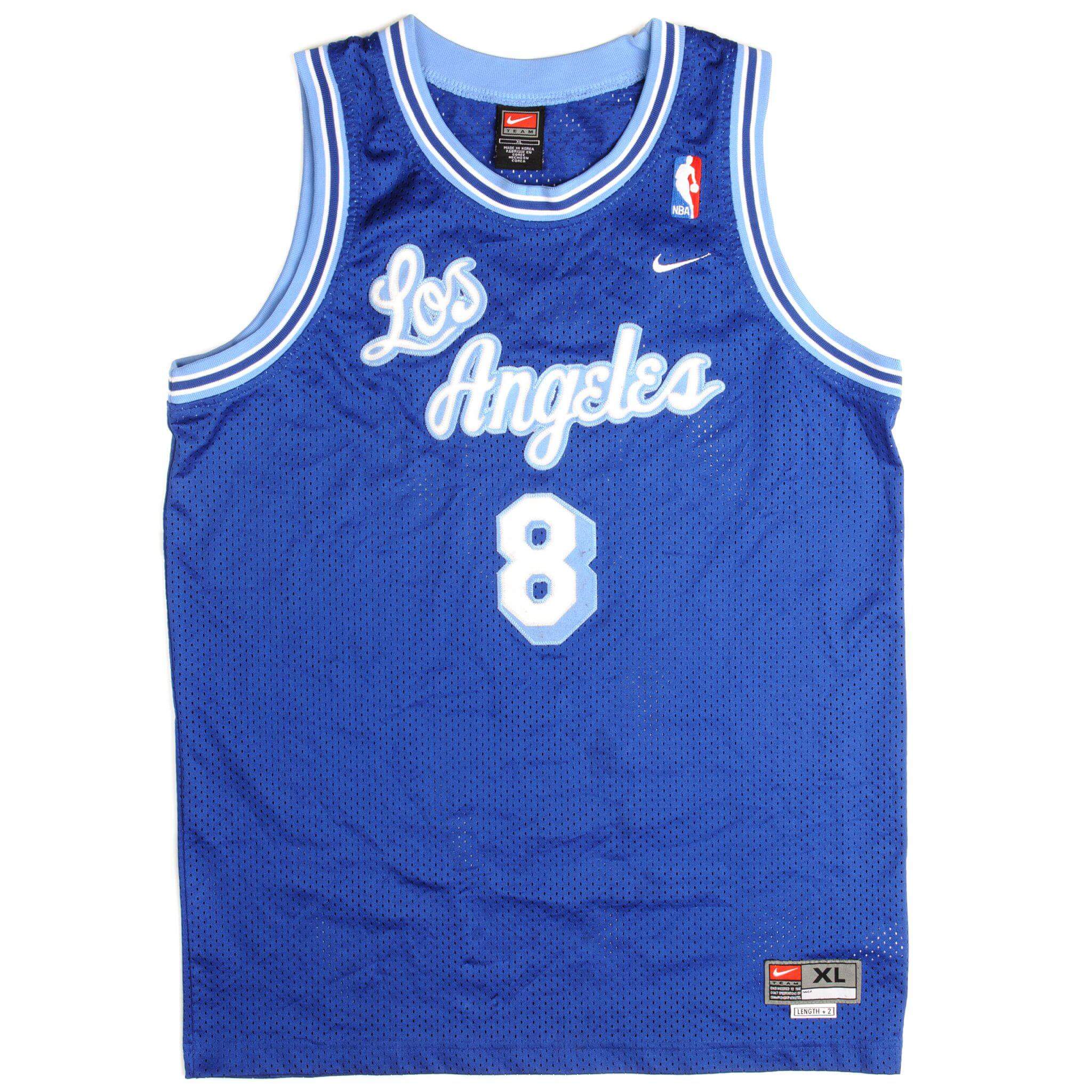 Retro Kobe Bryant Blue Shirt Nba Lakers Retro Jersey Blue Kobe