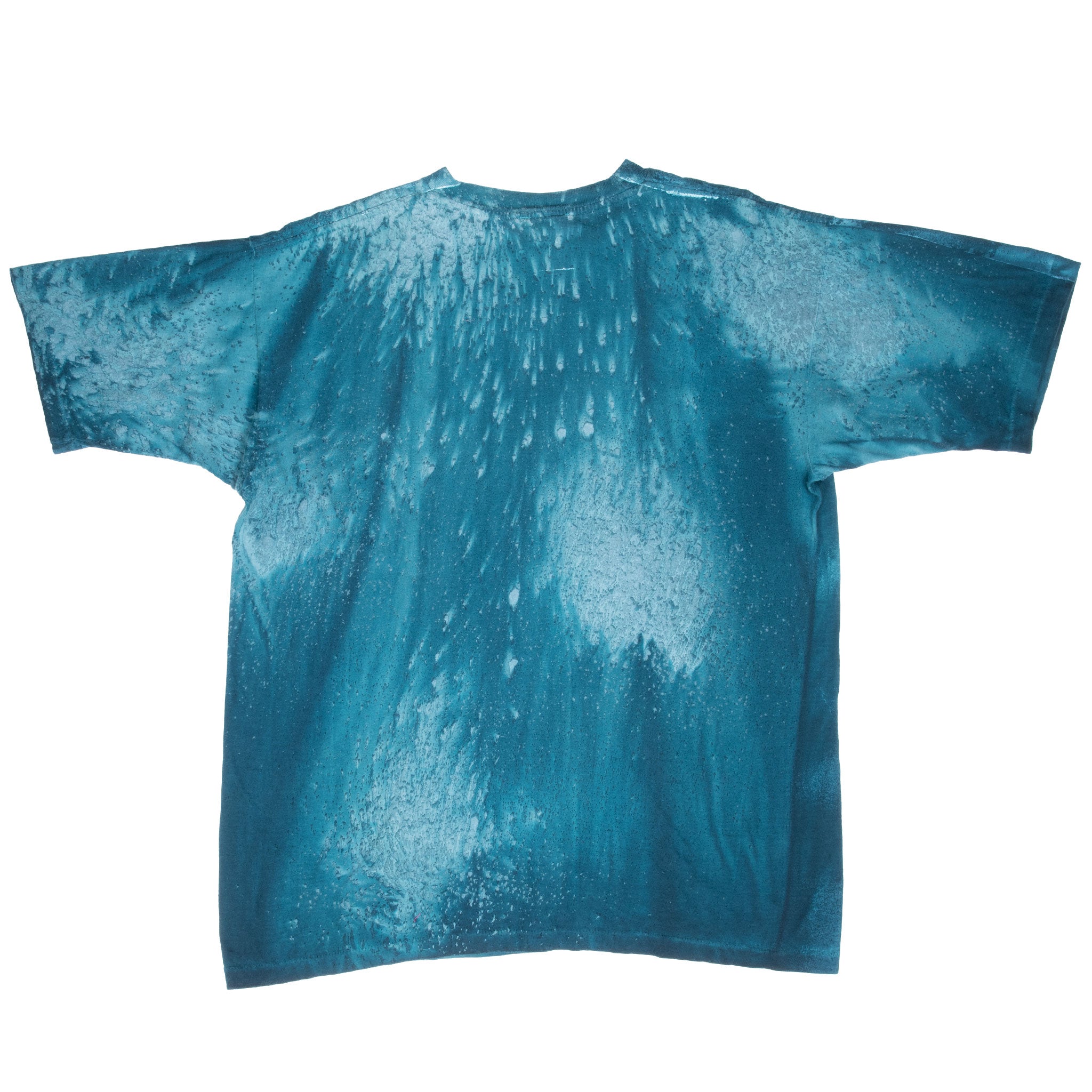 Vintage All Over Print Disney Mickey Mouse Tie Dye Tee Shirt 1990S Size Large Mickey Unlimited