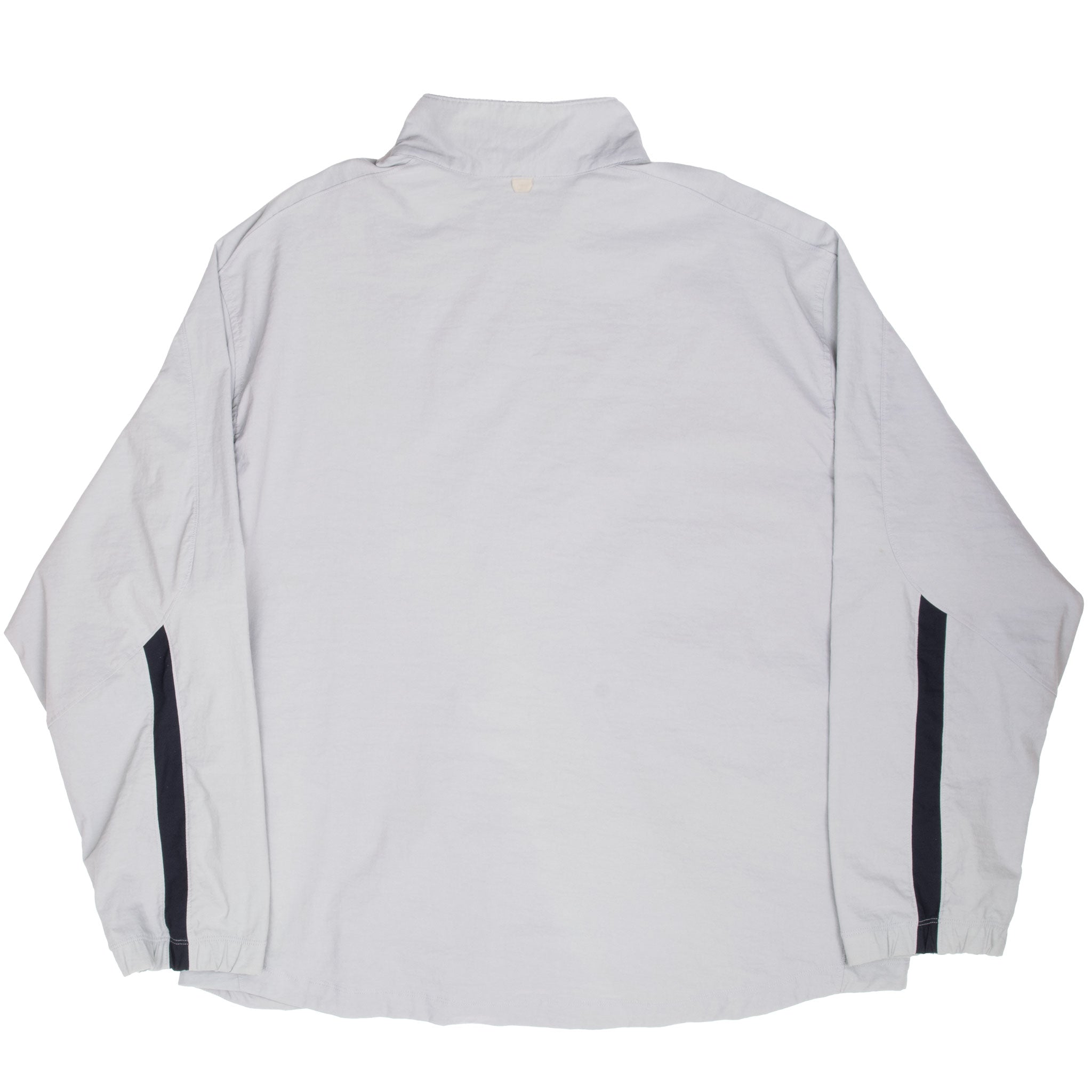 VINTAGE NIKE CLASSIC SWOOSH GREY WINDBREAKER JACKET 2000S 4XL