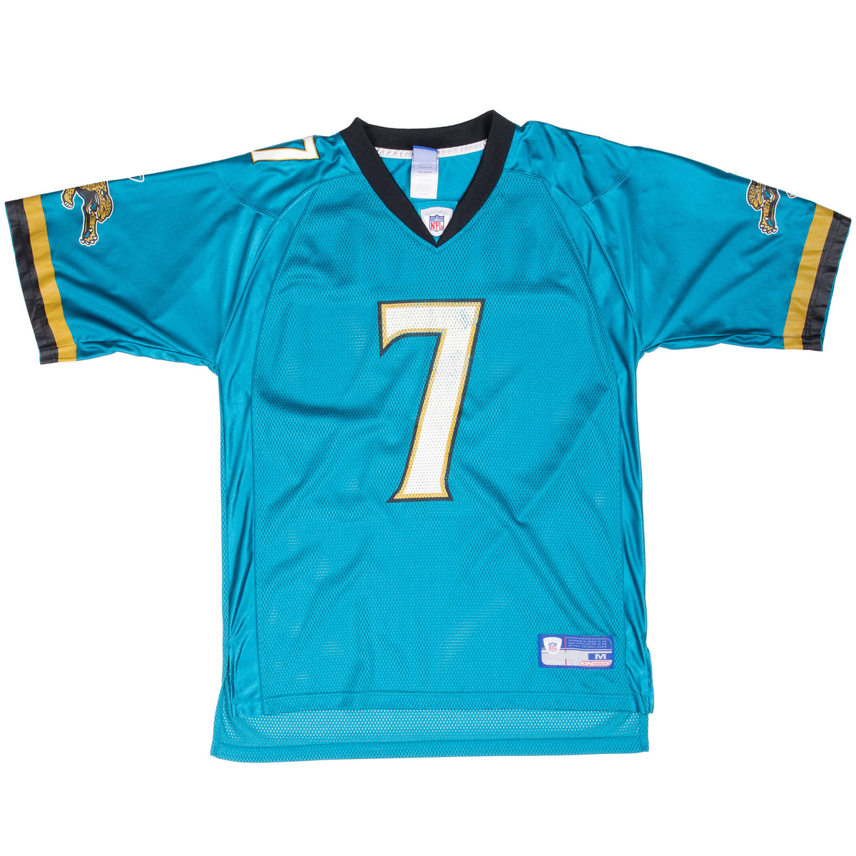 Vintage Nfl Jacksonville Jaguars Leftwich #7 Reebok Jersey 2000S Size Medium