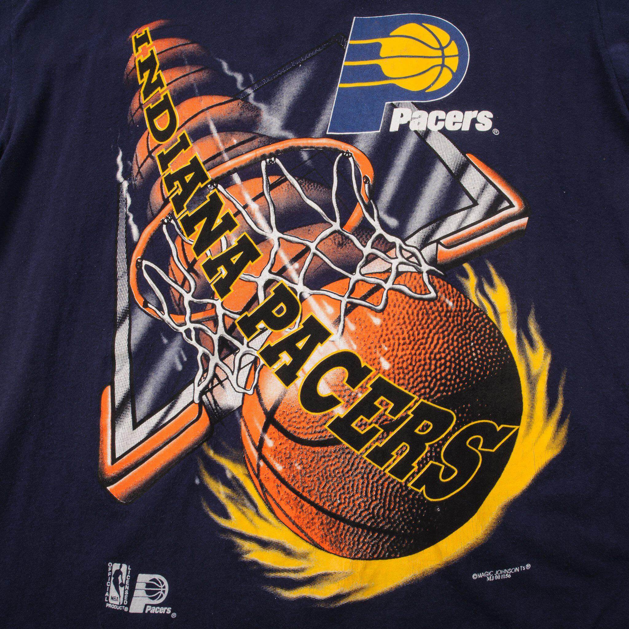 VINTAGE NBA INDIANA PACERS TEE SHIRT SIZE XL