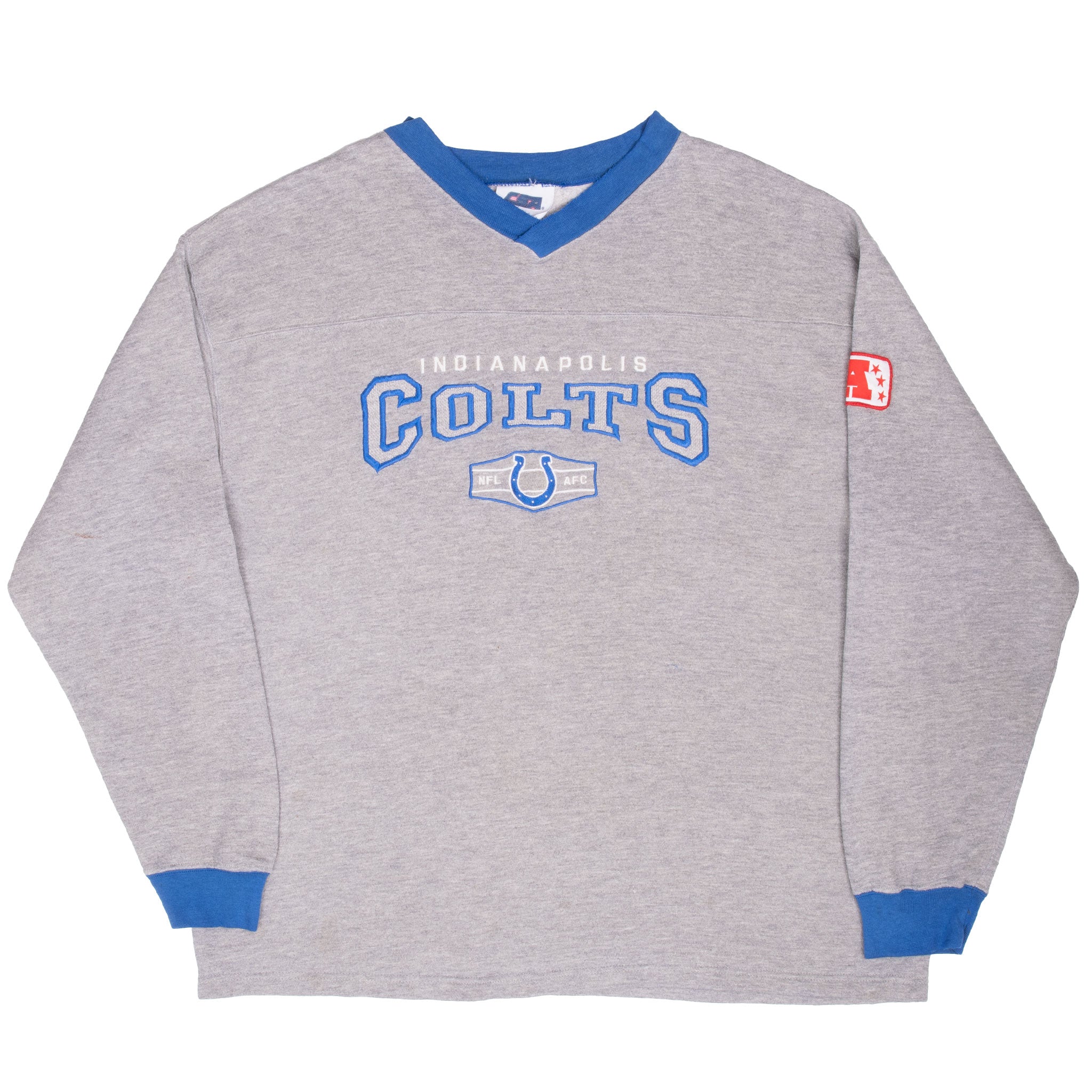 Vintage Nfl Indianapolis Colts Embroidered 1990S Sweatshirt Size XL