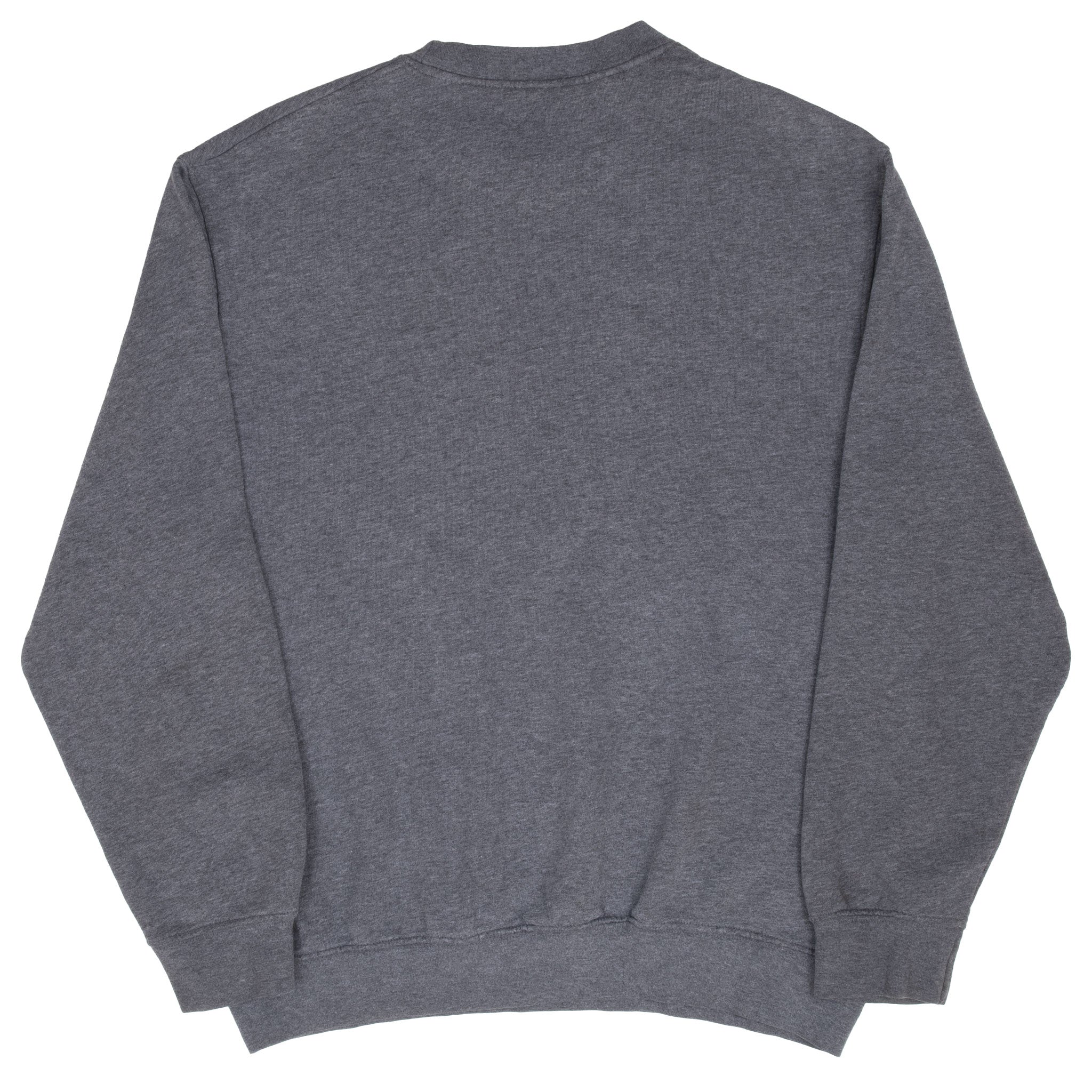 Vintage Nike Classic Swoosh Dark Grey Sweatshirt 2000S Size Medium