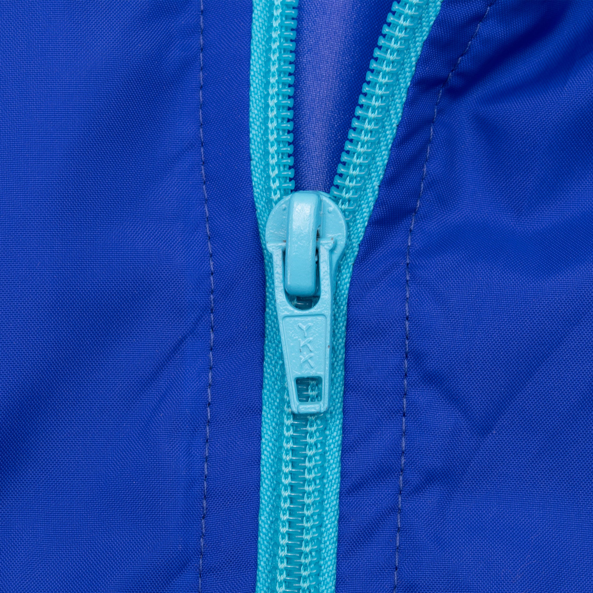 Vintage Nike Neon Blue Green Windbreaker Jacket Late 1980S Size Large