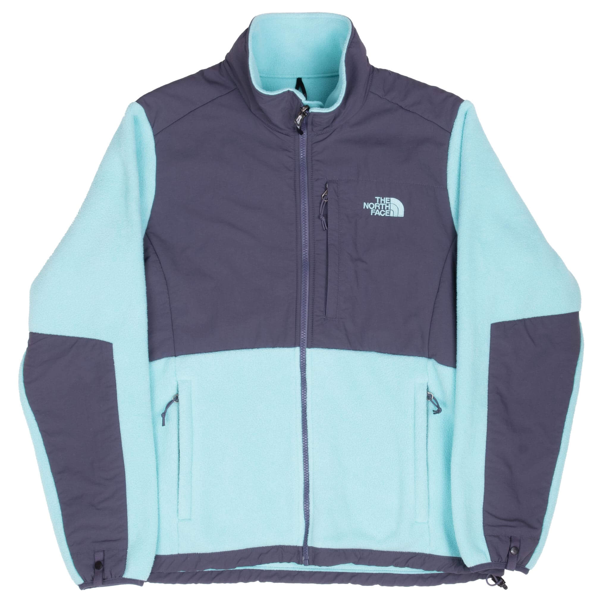Vintage The North Face Polartec Denali Light Blue Fleece Jacket 2000S Size Large Women