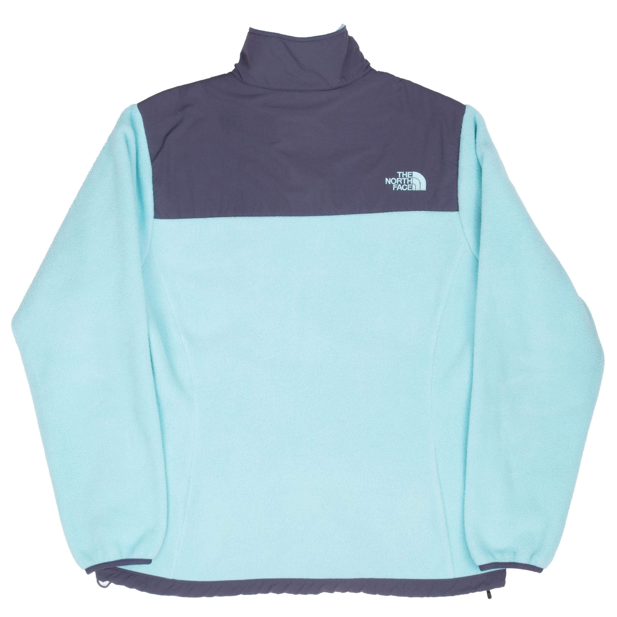 Vintage The North Face Polartec Denali Light Blue Fleece Jacket 2000S Size Large Women