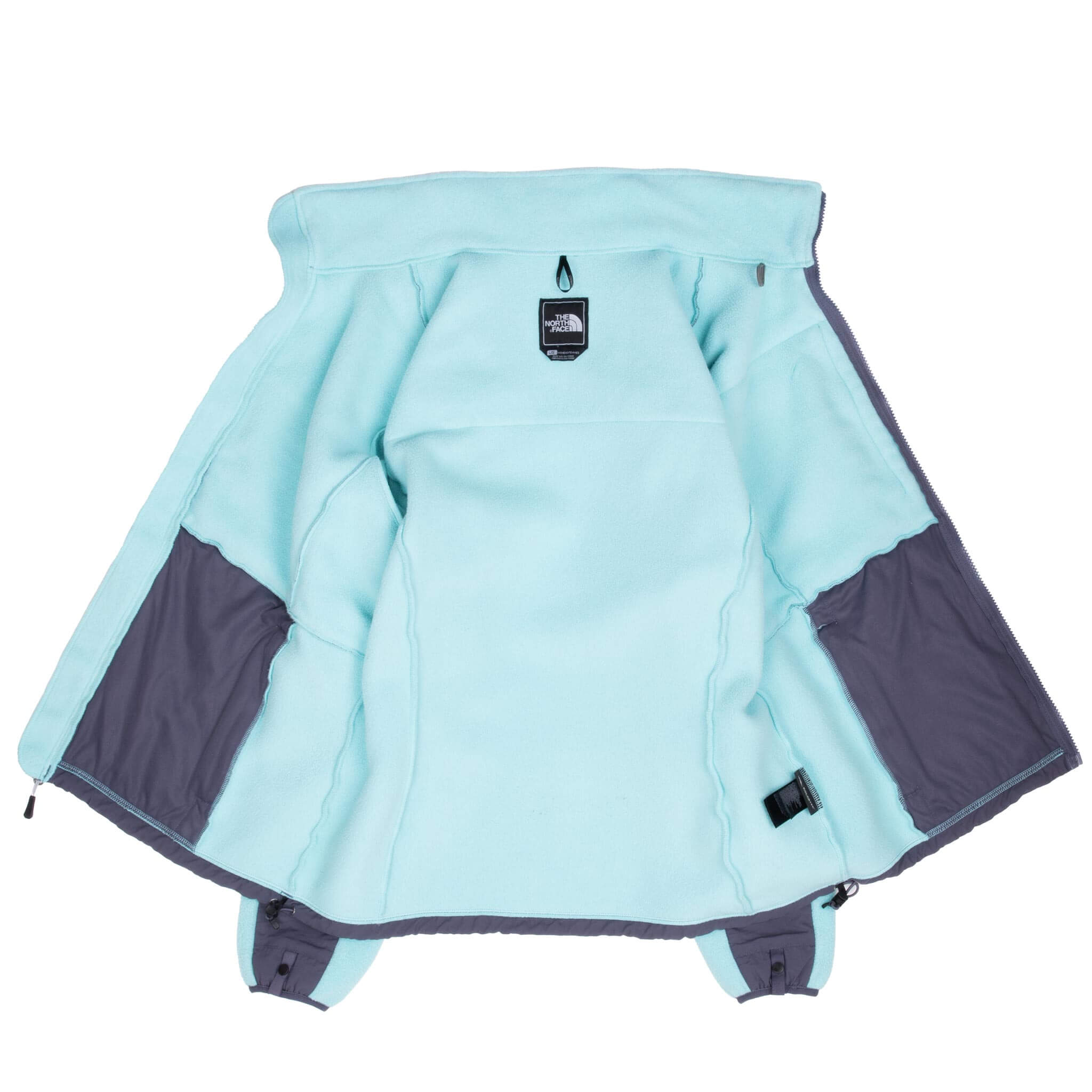 Vintage The North Face Polartec Denali Light Blue Fleece Jacket 2000S Size Large Women