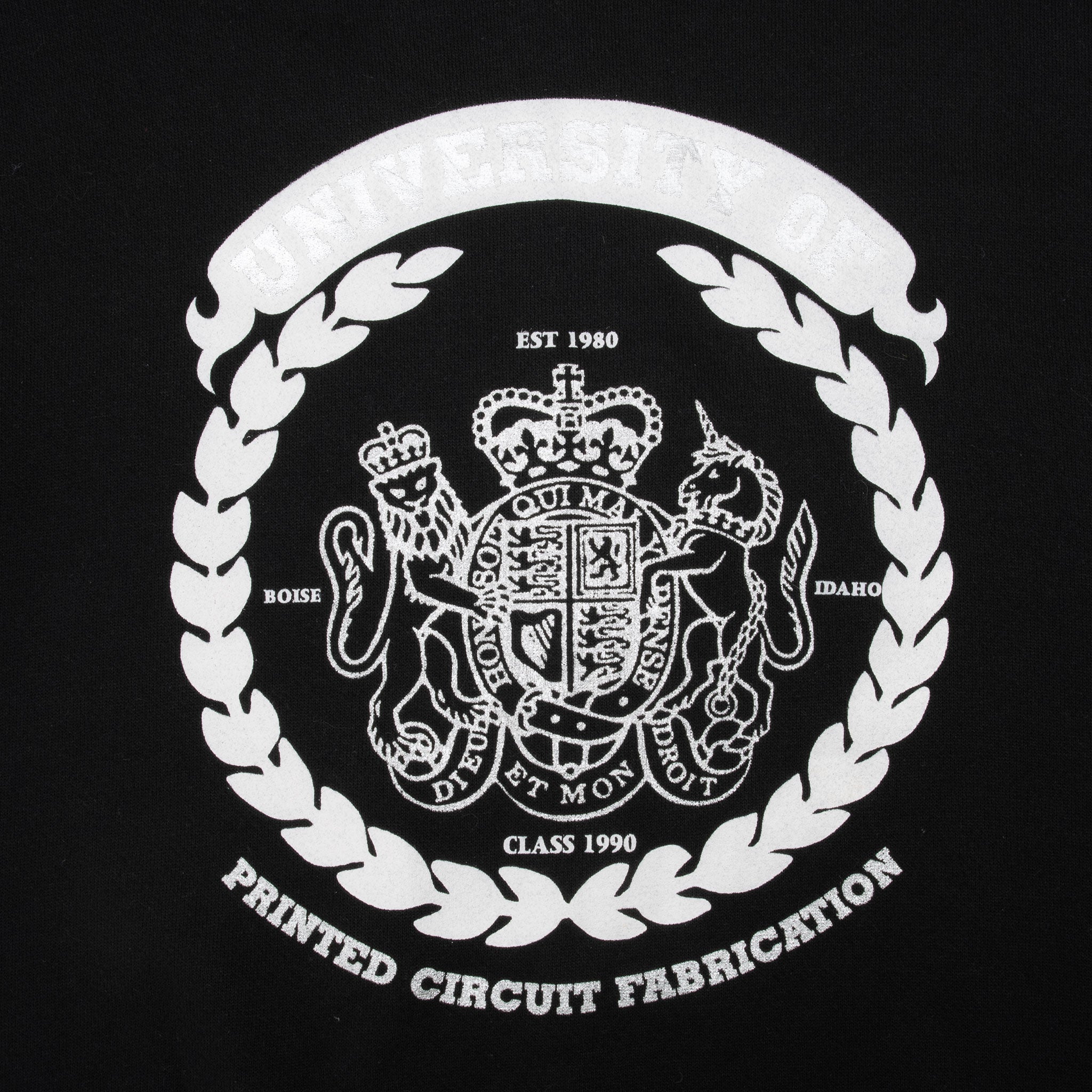 Vintage University Of Boise Idaho Hanes Sweatshirt 1990S Size Large