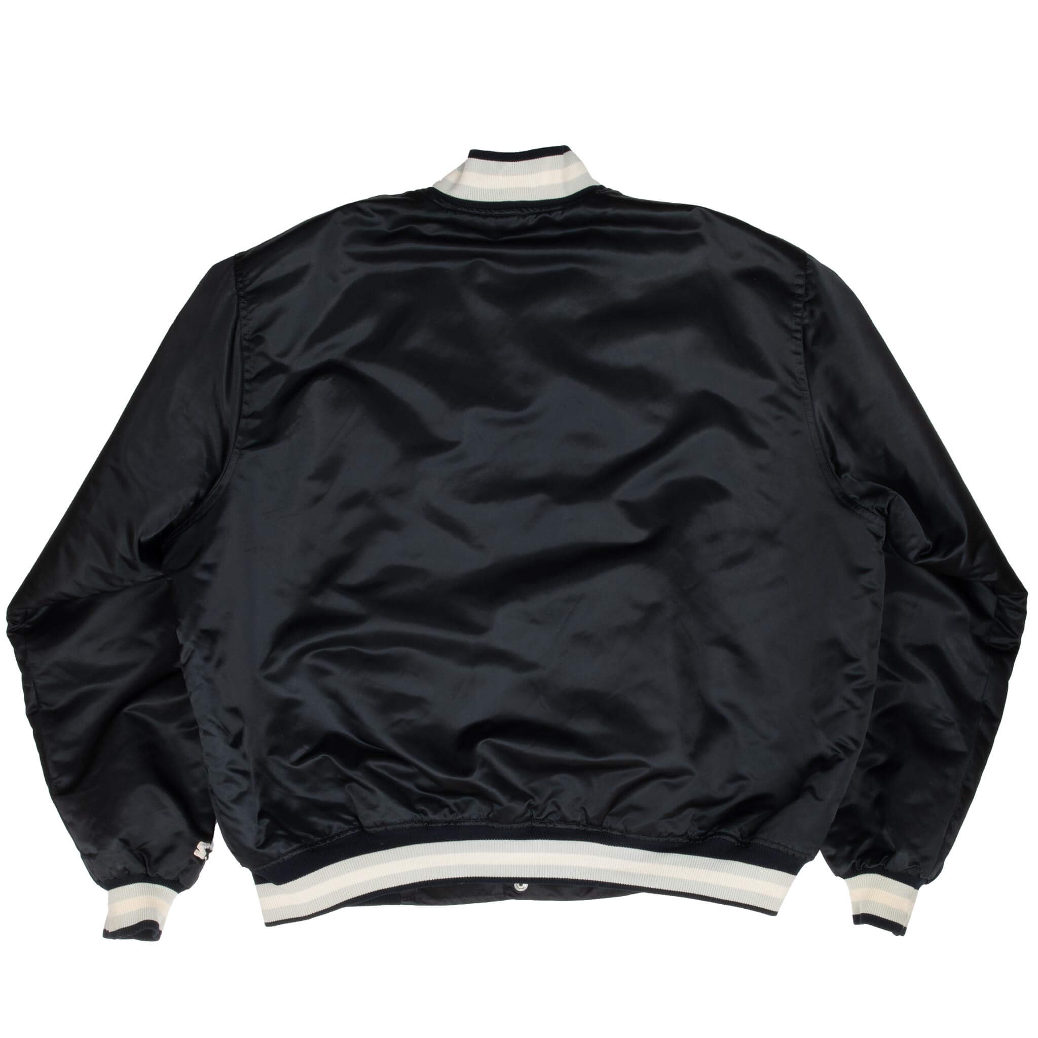 Vintage Nhl Los Angeles Kings Starter Satin Bomber Jacket 1990S Size 3XL