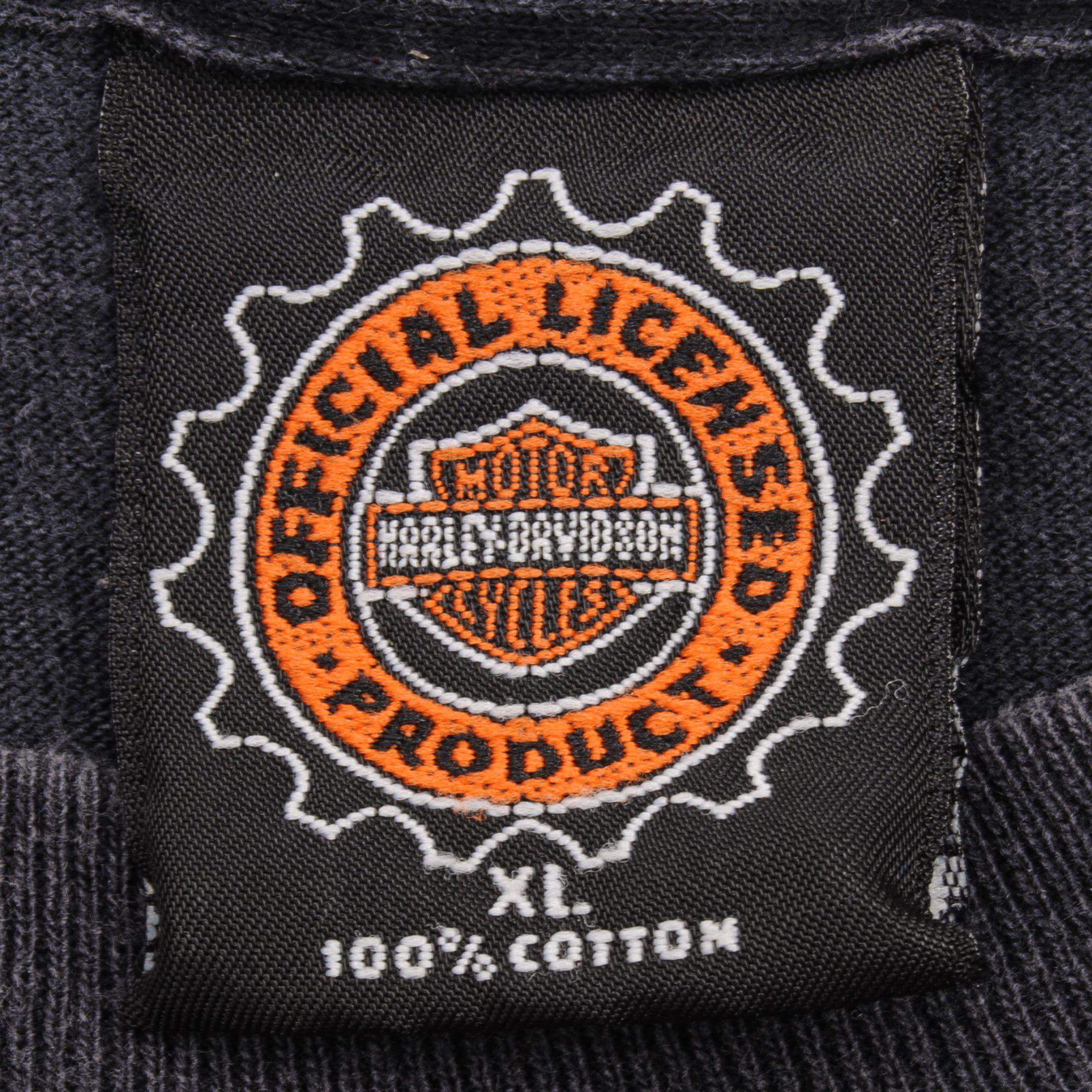 VINTAGE HARLEY DAVIDSON TEE SHIRT 1996 SIZE LARGE MADE IN USA