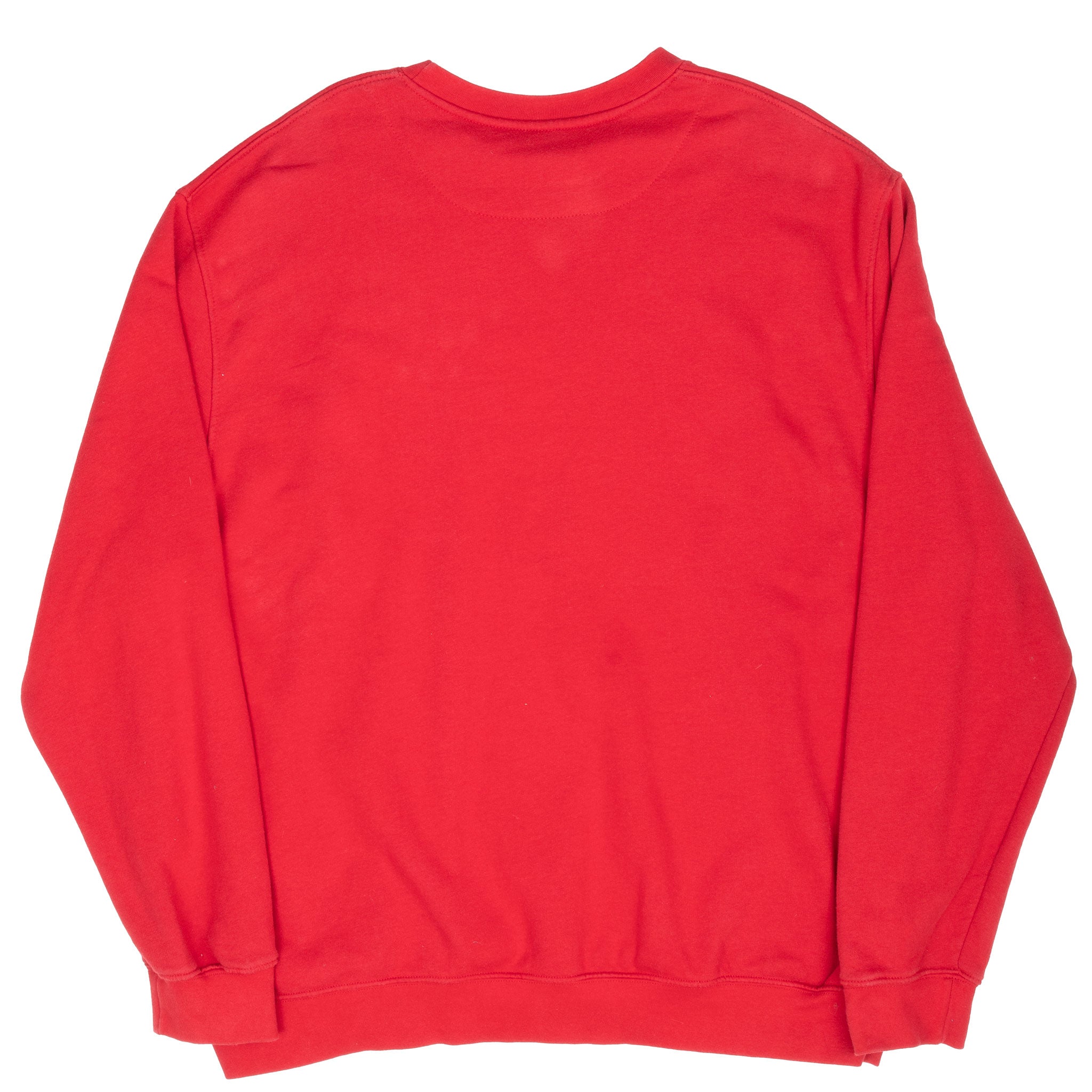 VINTAGE NIKE CLASSIC SWOOSH RED SWEATSHIRT 2000S SIZE 2XL