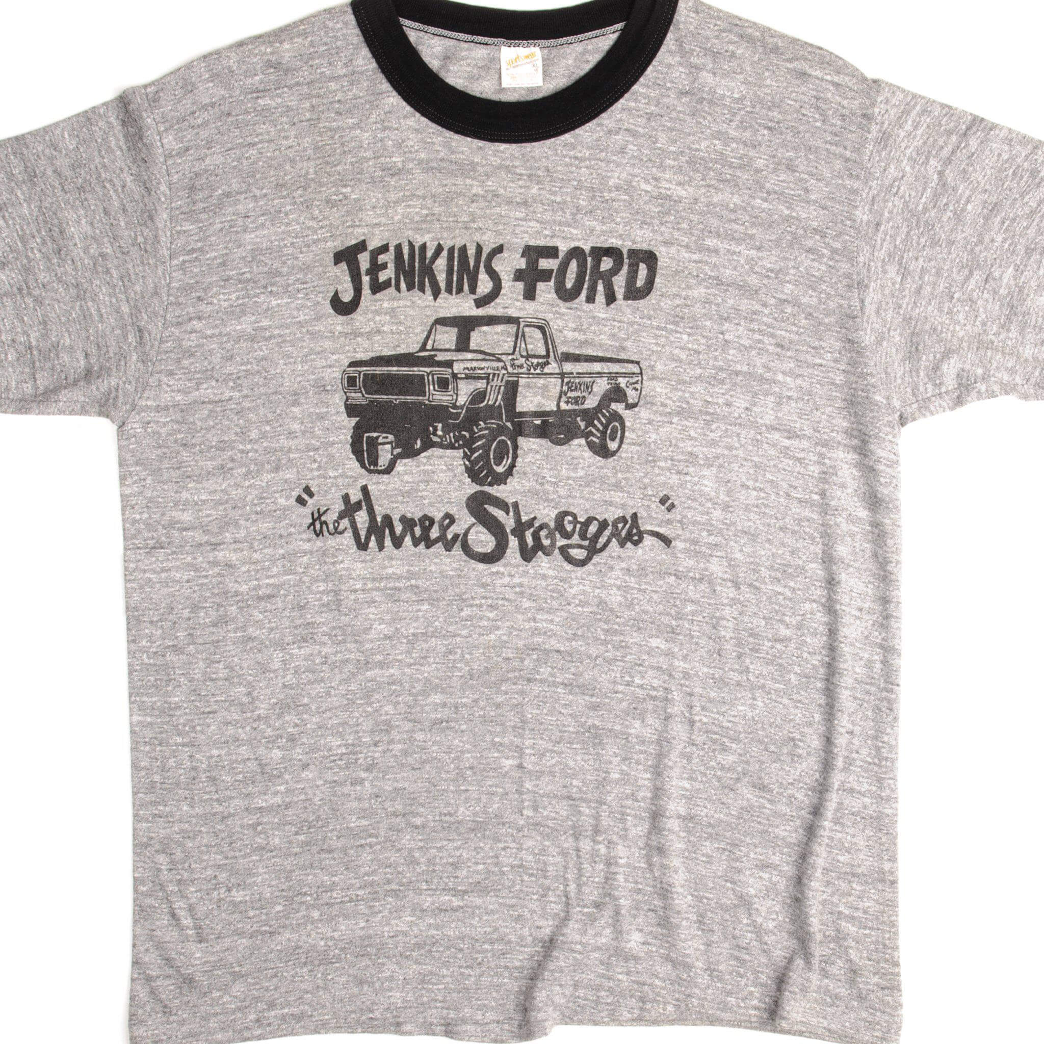 VINTAGE THE THREE STOOGES TEE SHIRT 1970s SIZE MEDIUM MADE IN USA