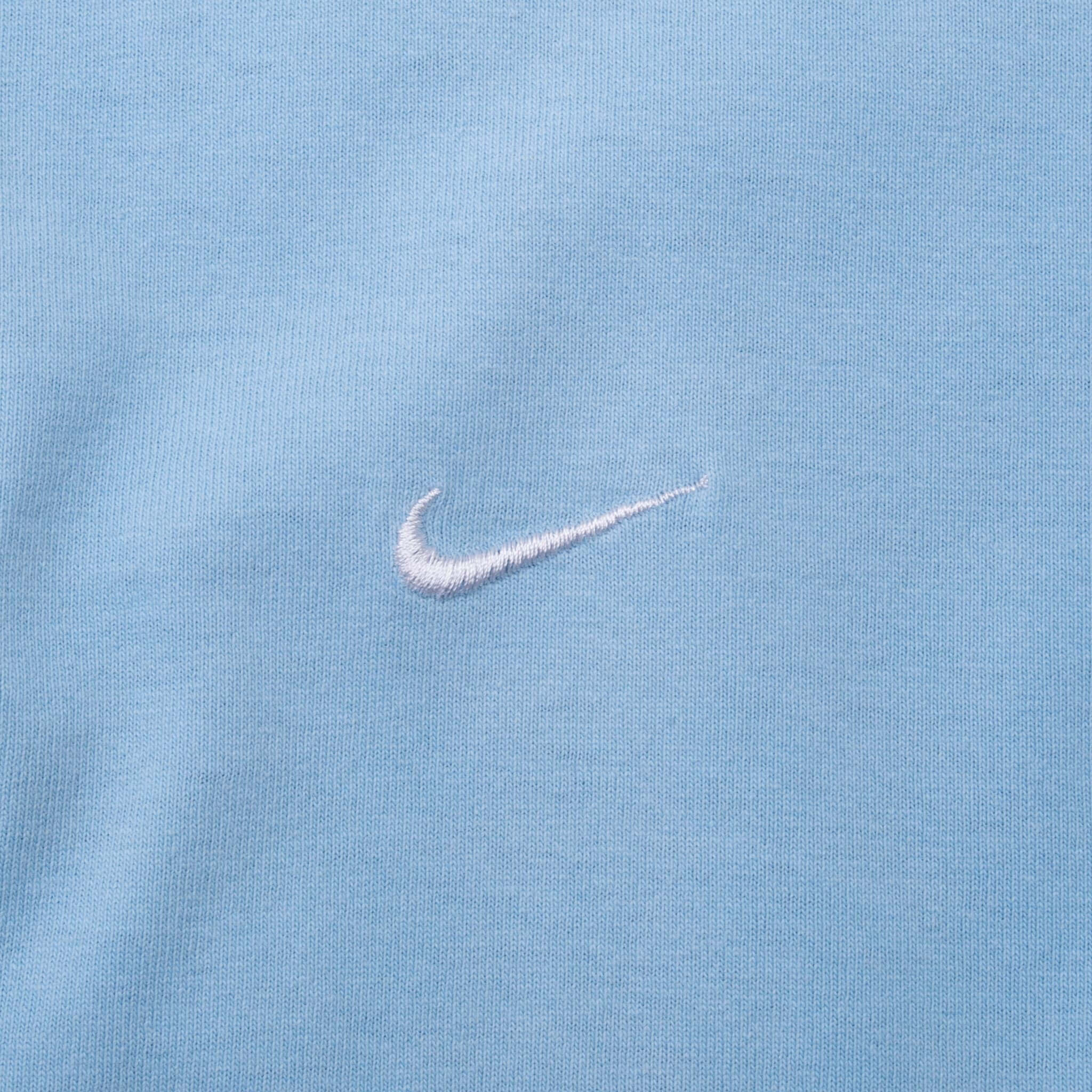 Vintage Nike Classic Swoosh Light Blue Tee Shirt 1990S Size 2XL
