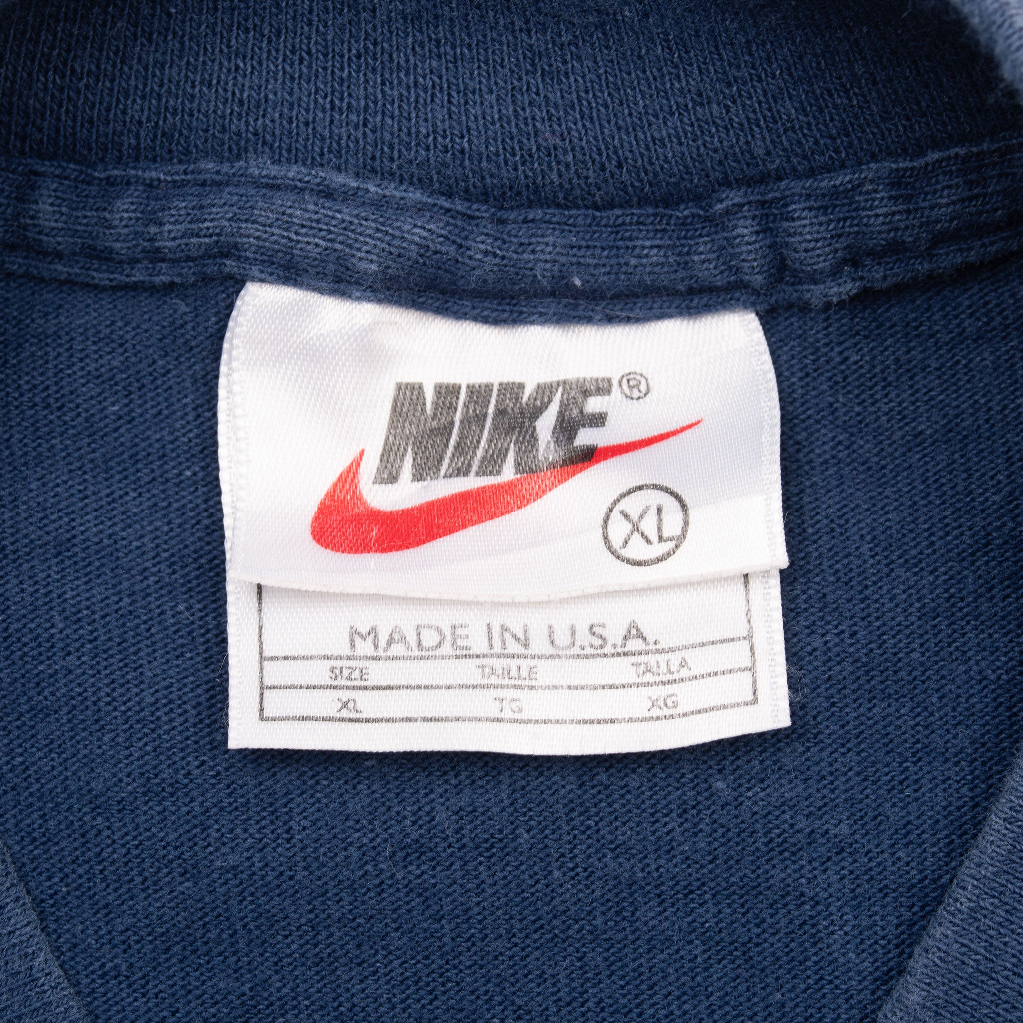 Vintage Nfl Nike Dallas Cowboys Long Sleeve Turtle Neck Blue Tee Shirt 1990S Size XL Made In Usa