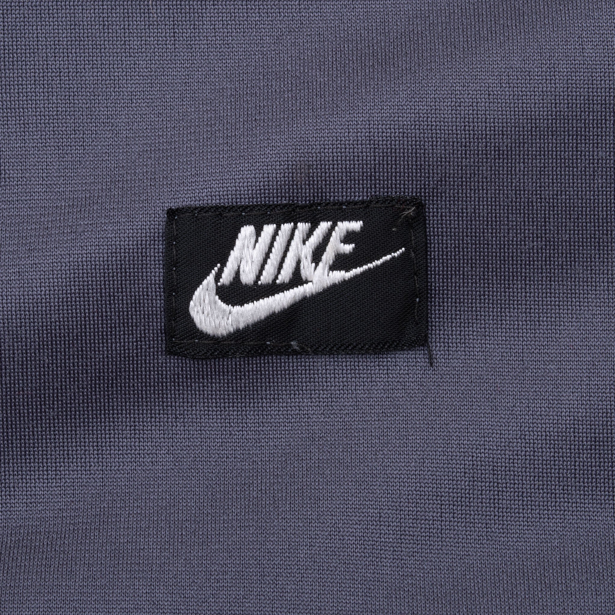 Vintage Nike Grey & White Track Jacket 1980S Size Medium