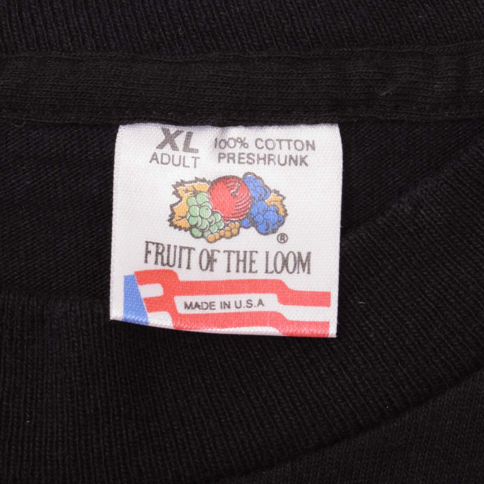 Vintage Joe Cocker Across From Midnight Tee Shirt 1997 Size Large Made Usa With Single Stitch Sleeves