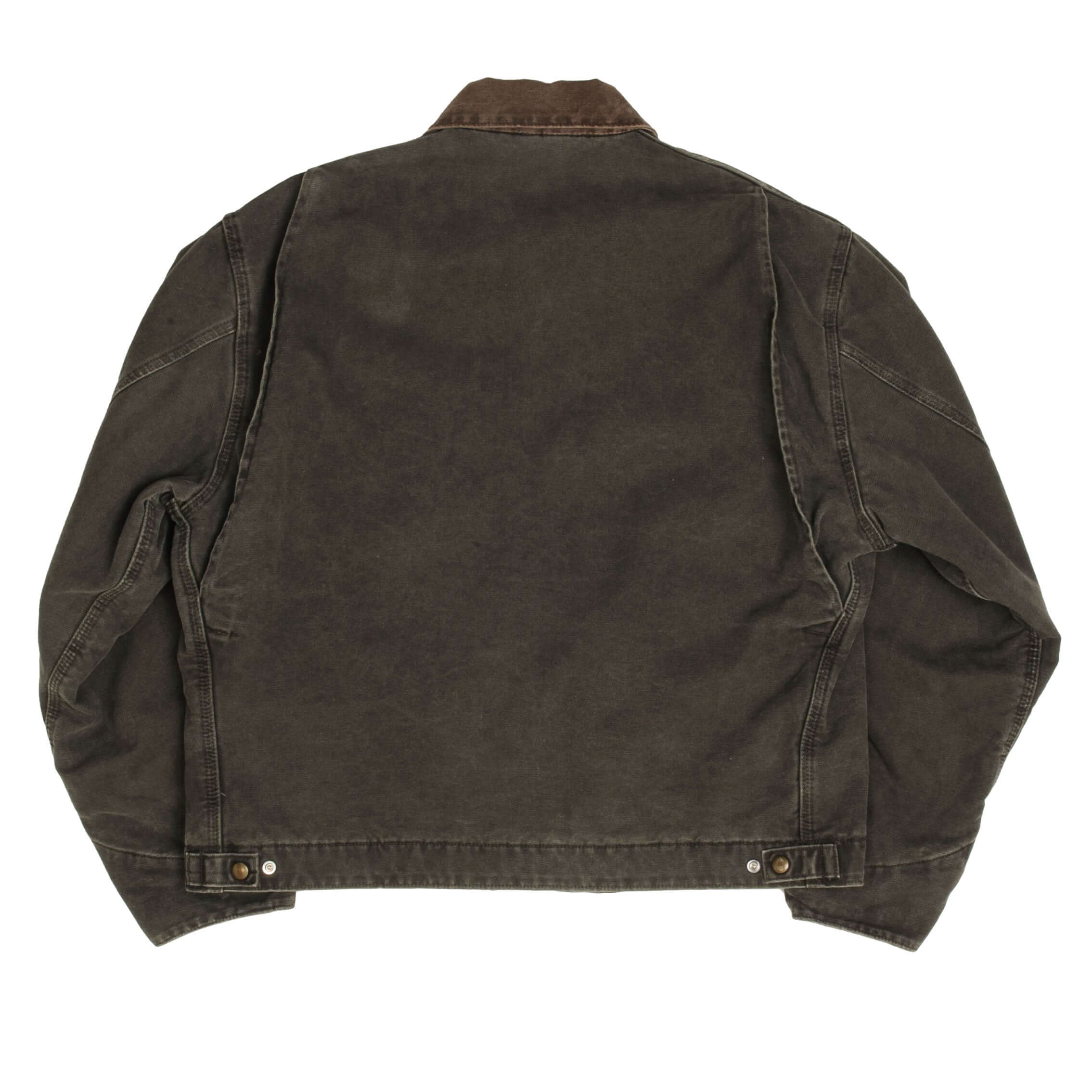 Vintage Carhartt Detroit Style Blanket Lined Worker Jacket J97MOS 1990S Size XL Made In USA