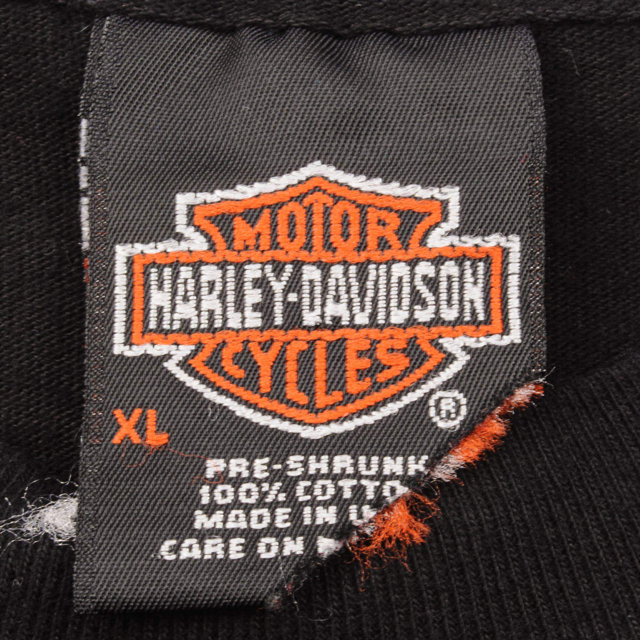 VINTAGE HARLEY DAVIDSON TEE SHIRT 1998 SIZE XL MADE IN USA