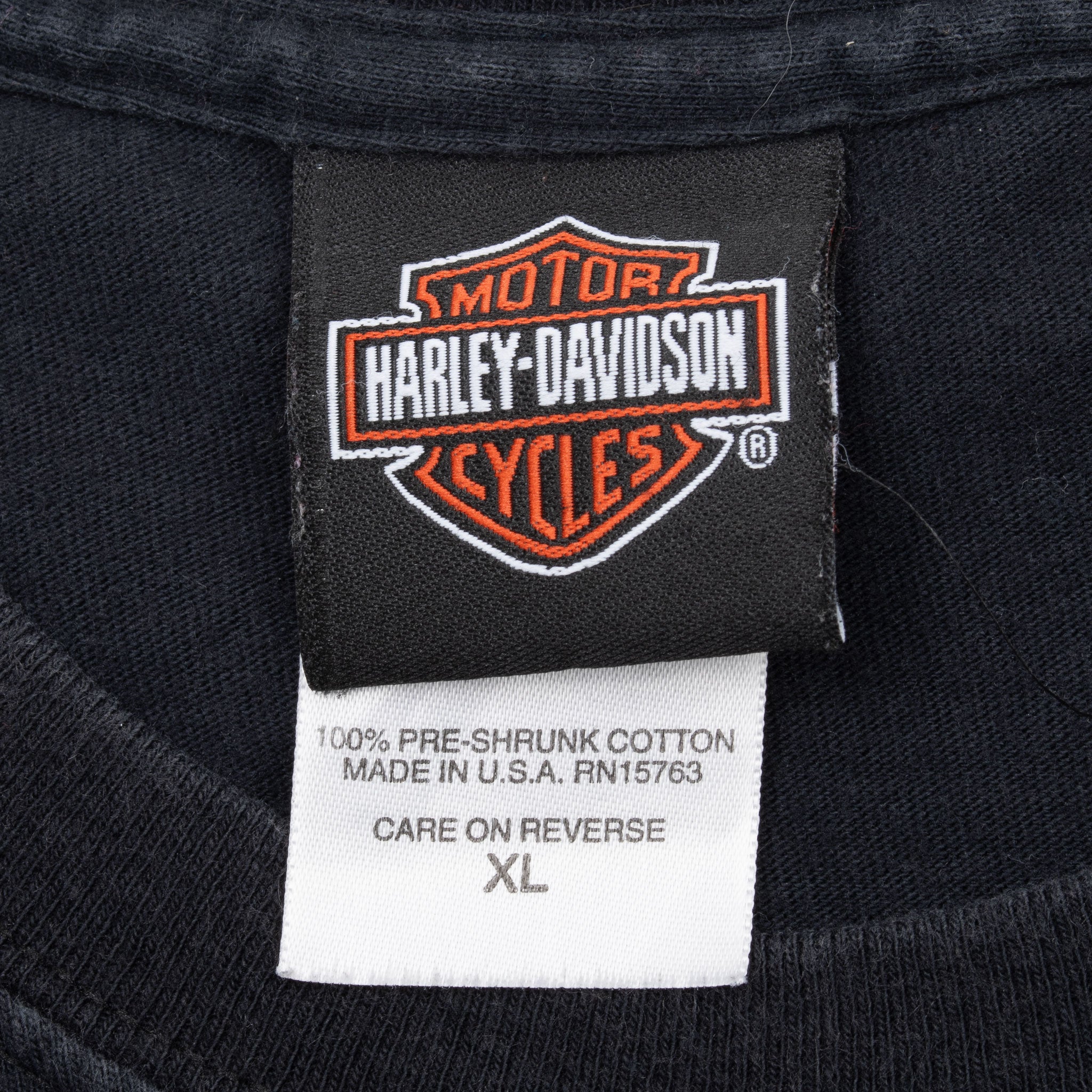 Vintage Harley Davidson Wolf Eagle Alaska 2003 Tee Shirt Large Made In USA