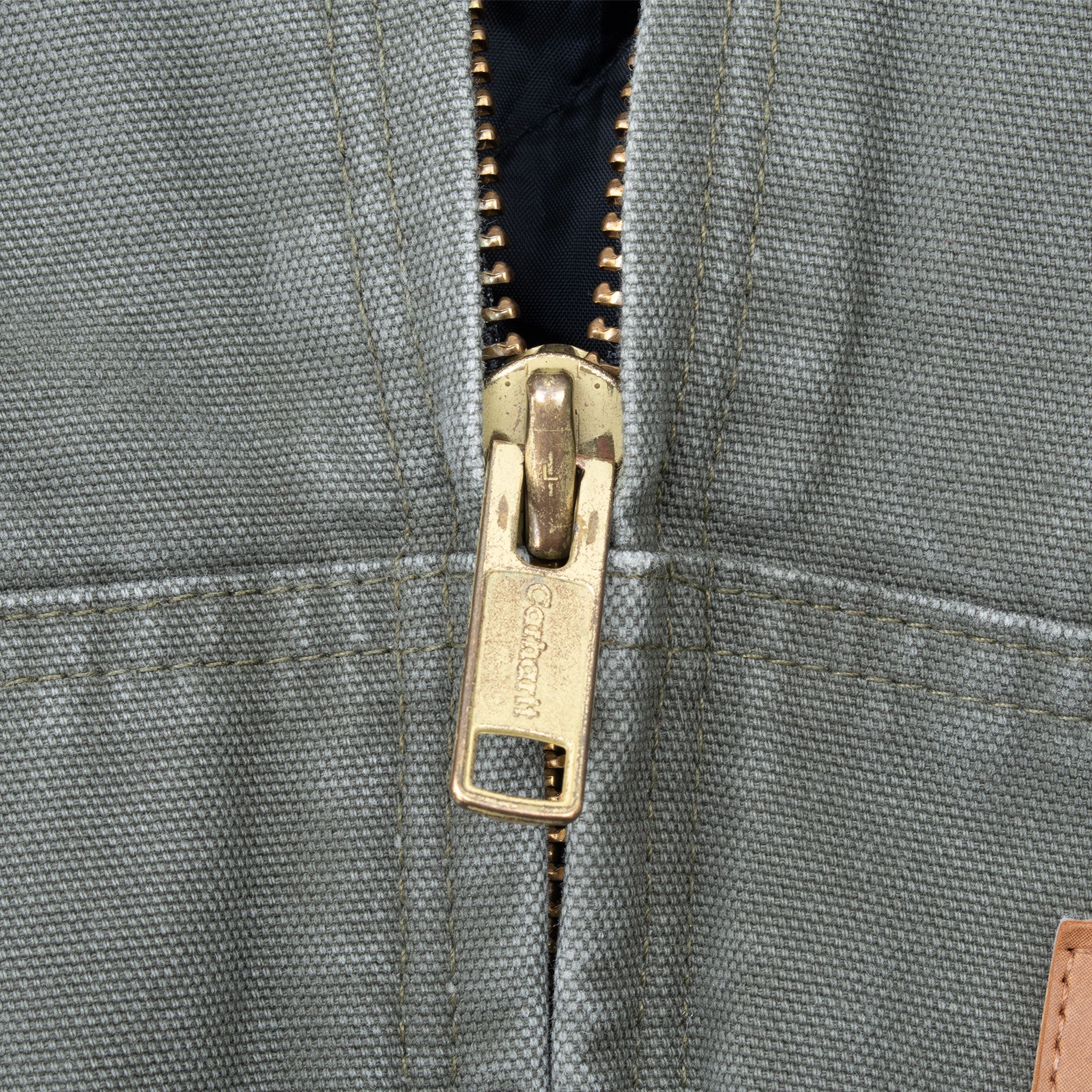 VINTAGE CARHARTT GREEN HOODED ACTIVE JACKET 2012 J280MOS SIZE LARGE