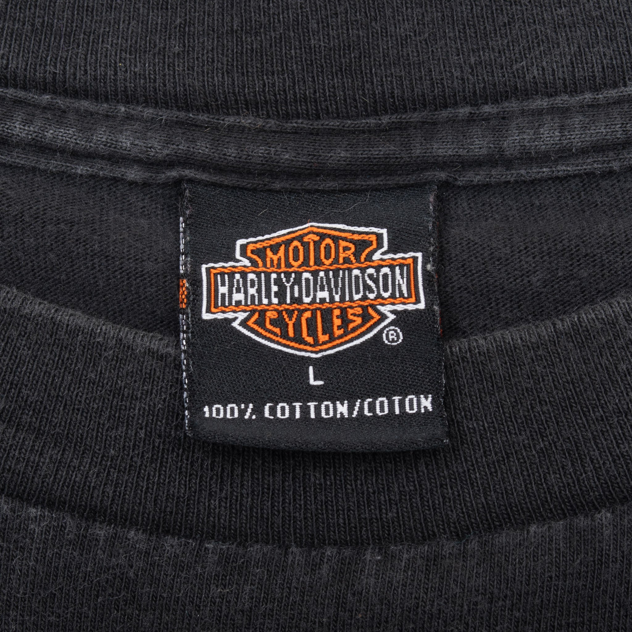 Vintage Harley Davidson Rapid City South Dakota 2000 Tee Shirt Size Large Made In Usa