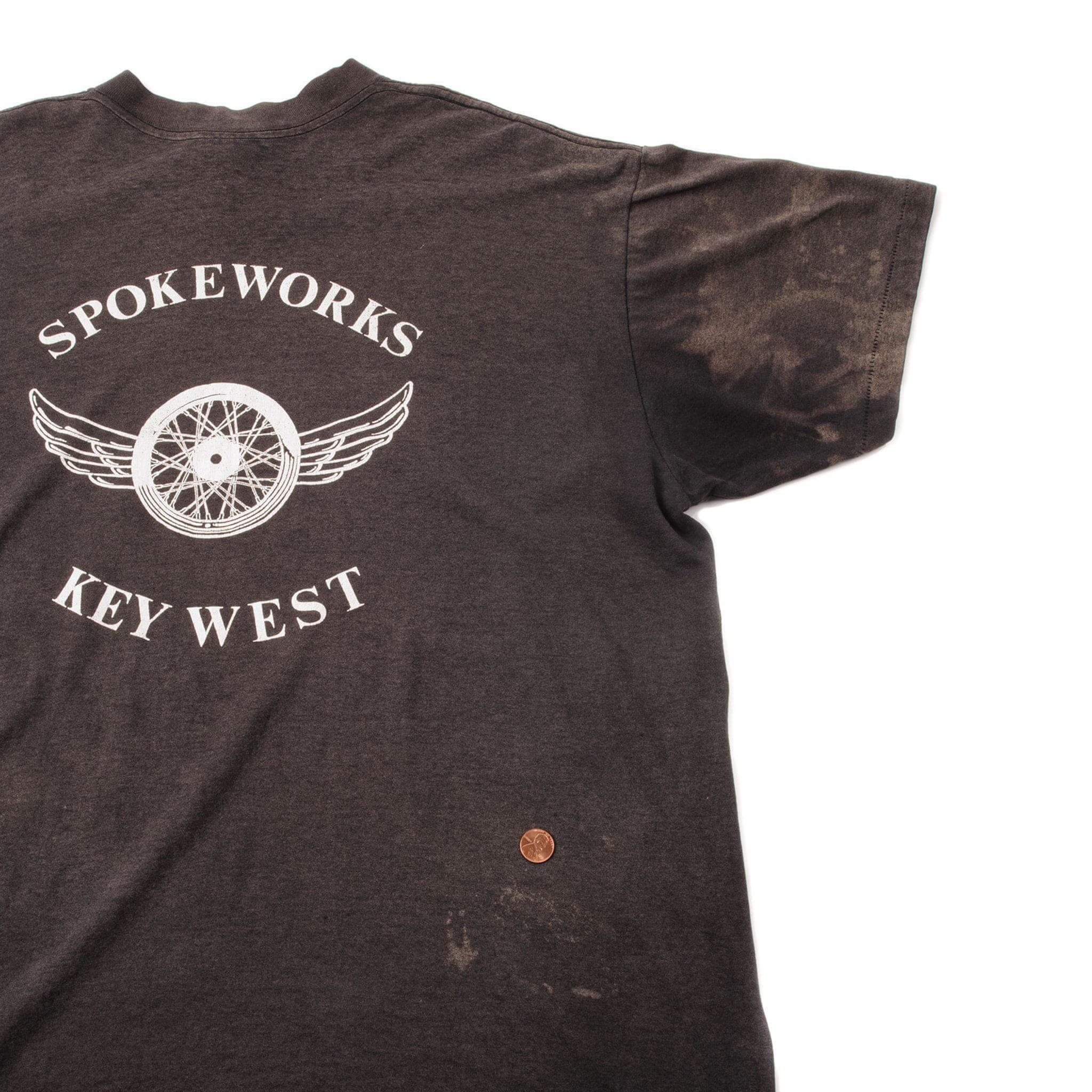 VINTAGE 3D EMBLEM AMERICAN BIKER TEE SHIRT 1993 SIZE XL MADE IN USA