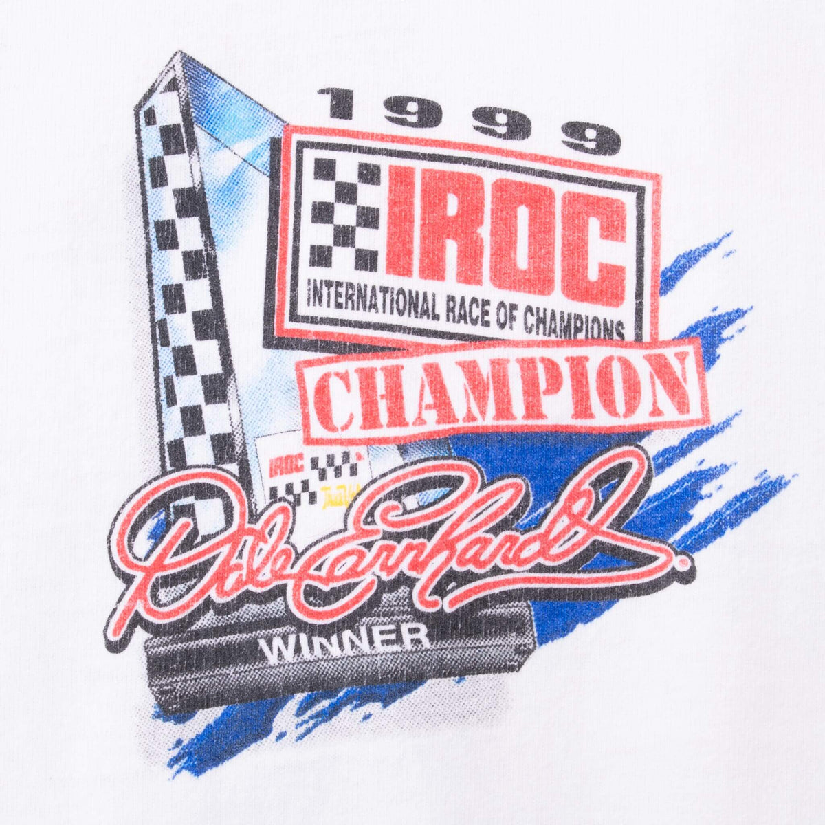 Vintage Nascar Dale Earnhardt Iroc Champion 1999 Tee Shirt Size XL Made In Usa