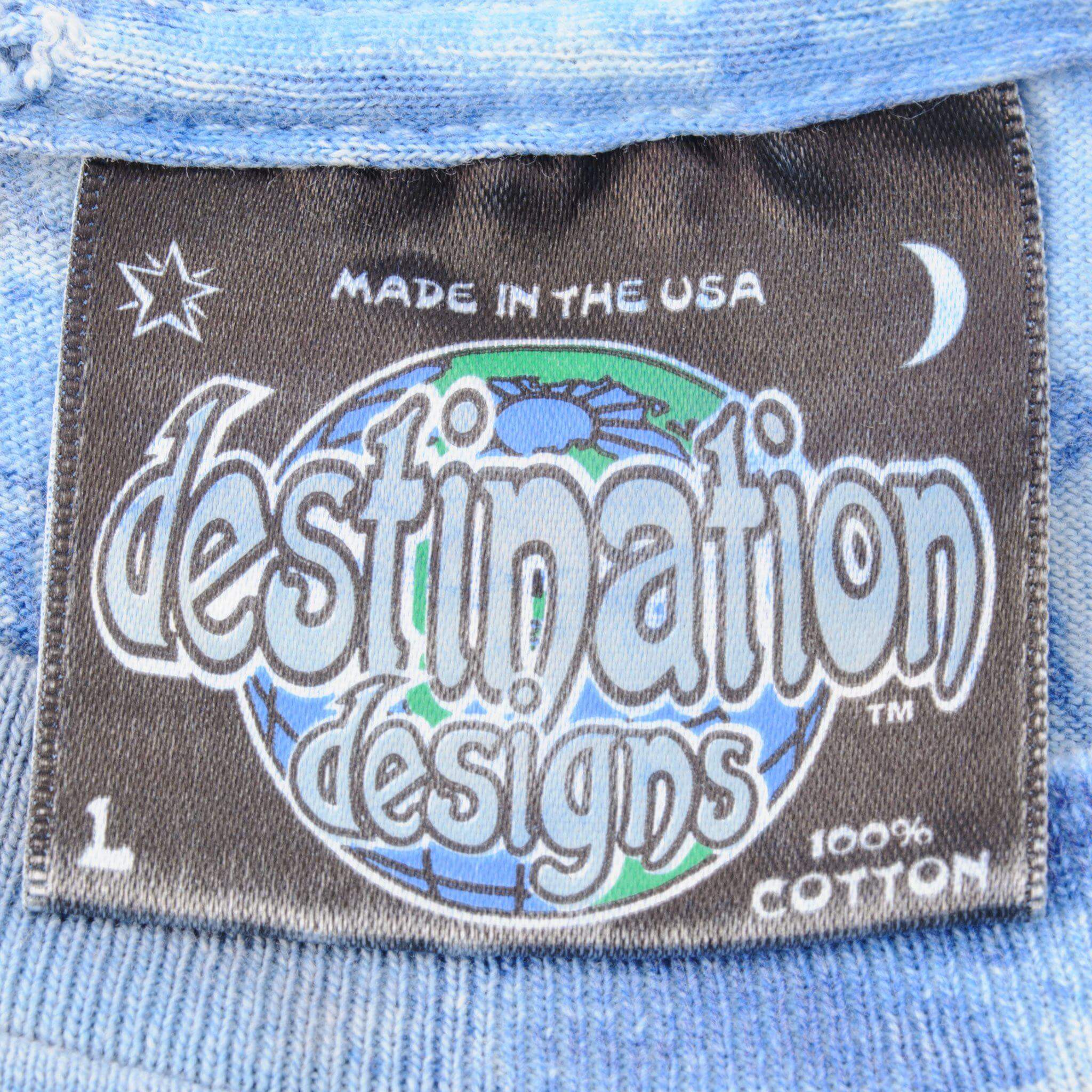 VINTAGE TIE-DYE UNADILLA 125-250 PRO NATIONAL TEE SHIRT 1999 SIZE LARGE MADE IN USA