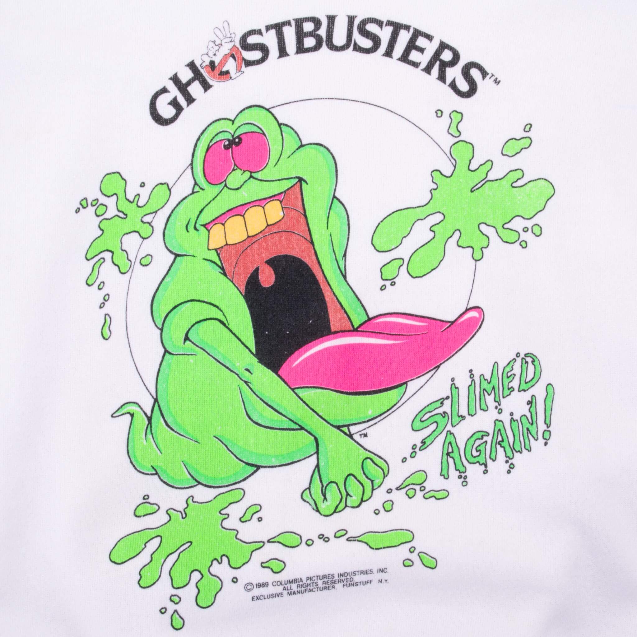 Vintage Ghostbusters Sweatshirt 1989 Size Large Youth (14/16) Made In Usa