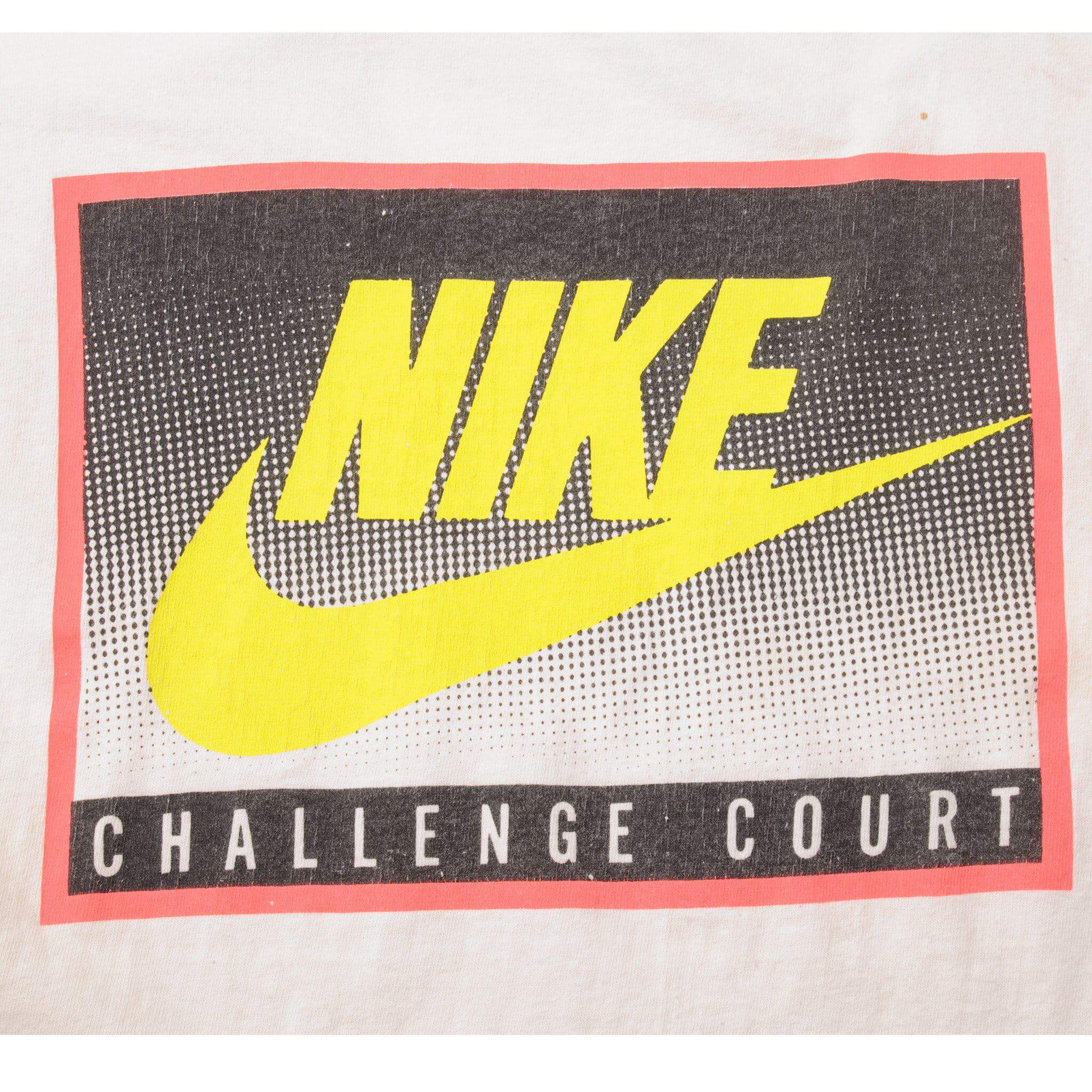 VINTAGE NIKE CHALLANCE COURT TEE SHIRT SIZE XL