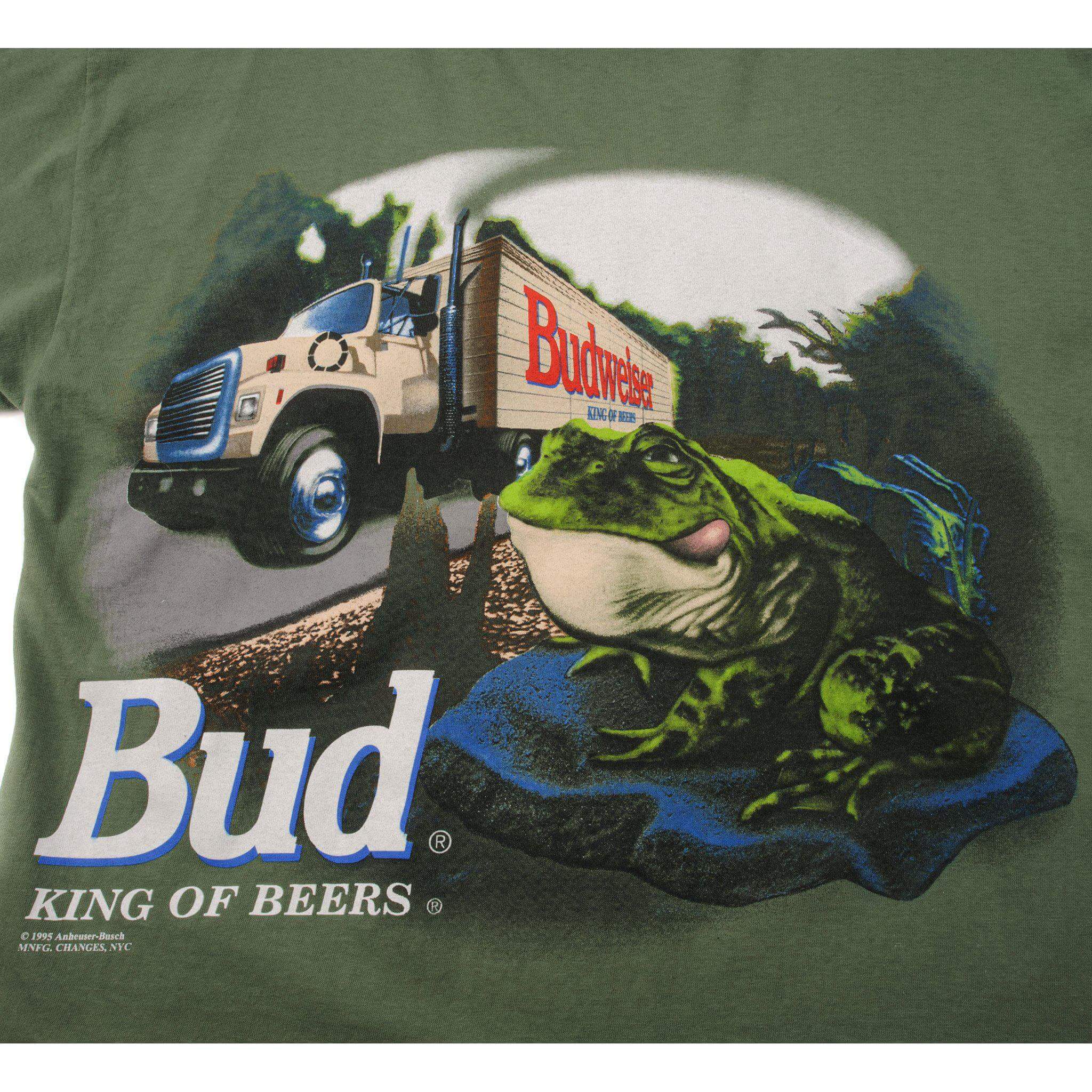 VINTAGE BUDWEISER TEE SHIRT 1995 SIZE LARGE MADE IN USA