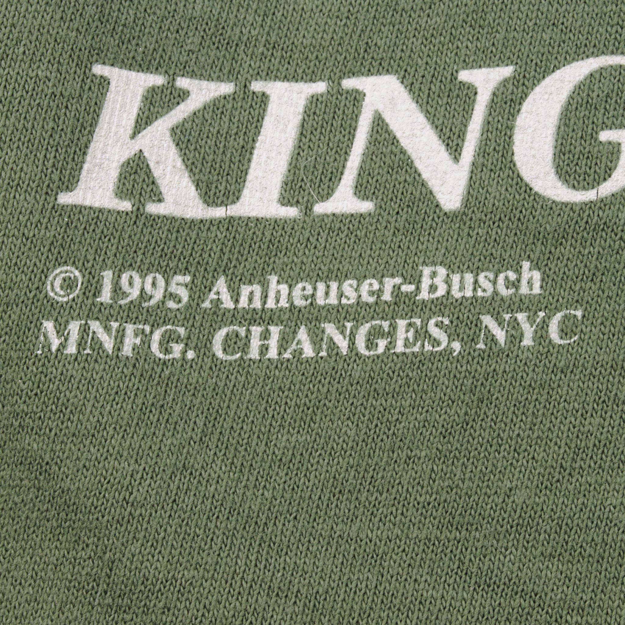 VINTAGE BUDWEISER TEE SHIRT 1995 SIZE LARGE MADE IN USA