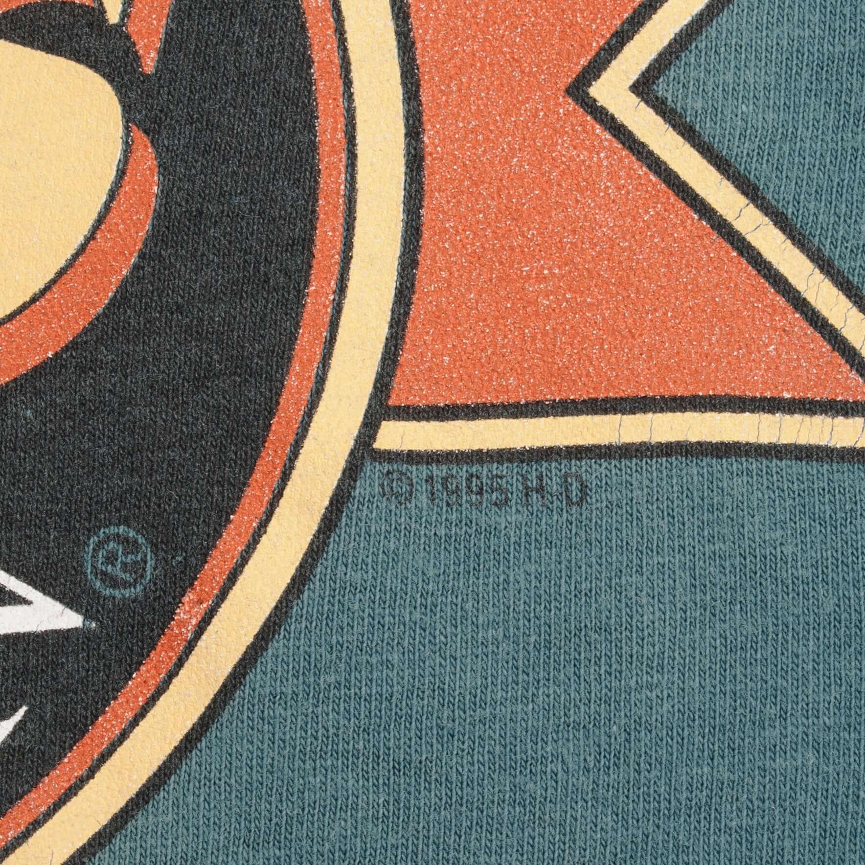 Vintage Harley Davidson Rules San Diego California Tee Shirt 1995 Size Large Made In USA