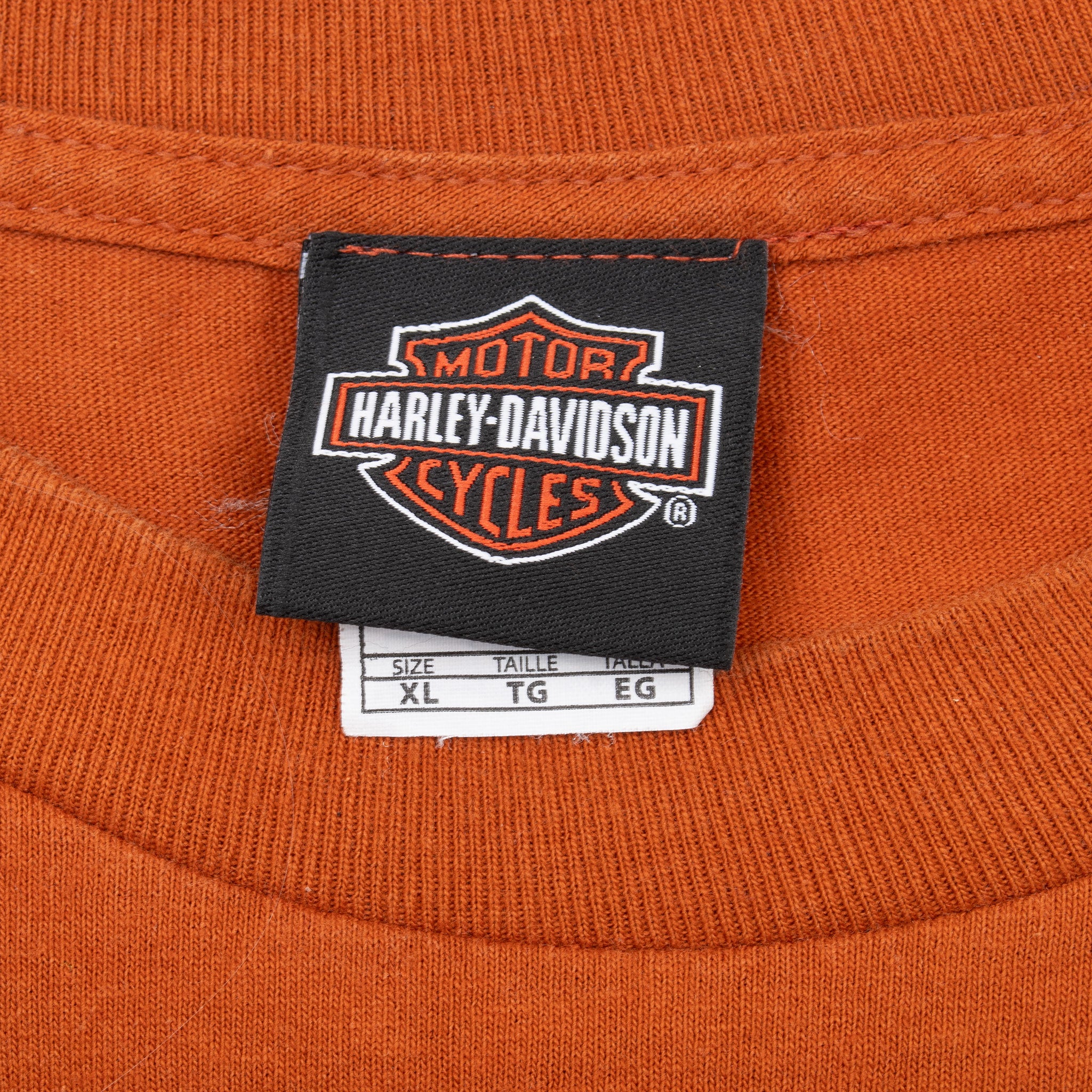 Vintage Harley Davidson Las Vegas Tee Shirt 2012 Size XL