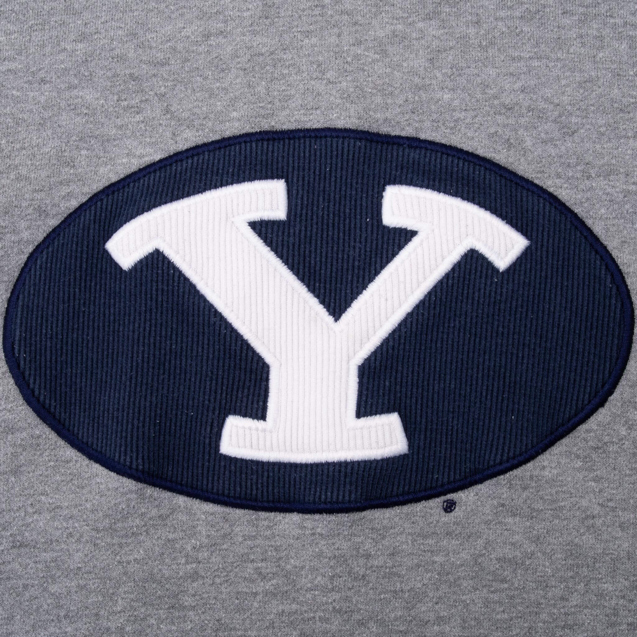 Vintage Nike Ncaa Byu Brigham Young Grey Hoodie Sweatshirt 2000S Size XL