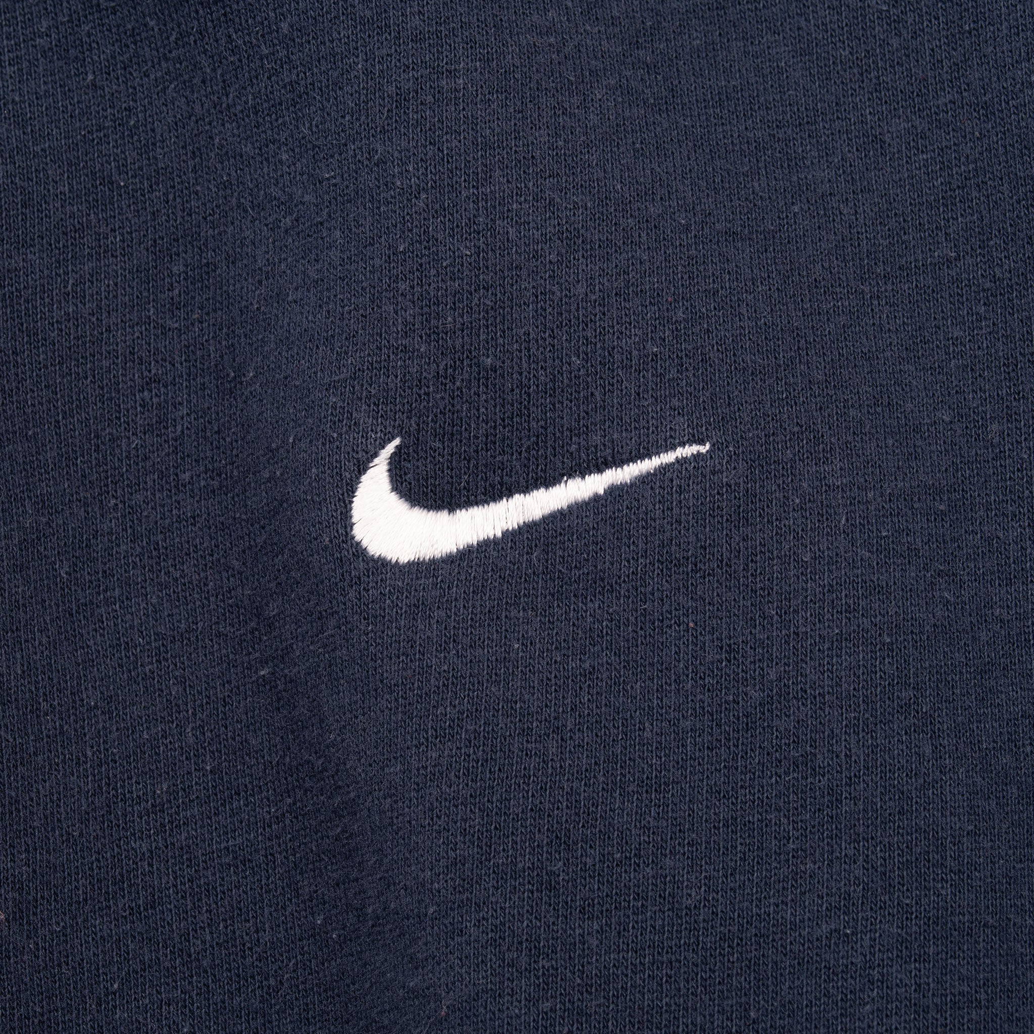 Vintage Nike Classic Swoosh Navy Blue Sweatshirt 2000S Size Large