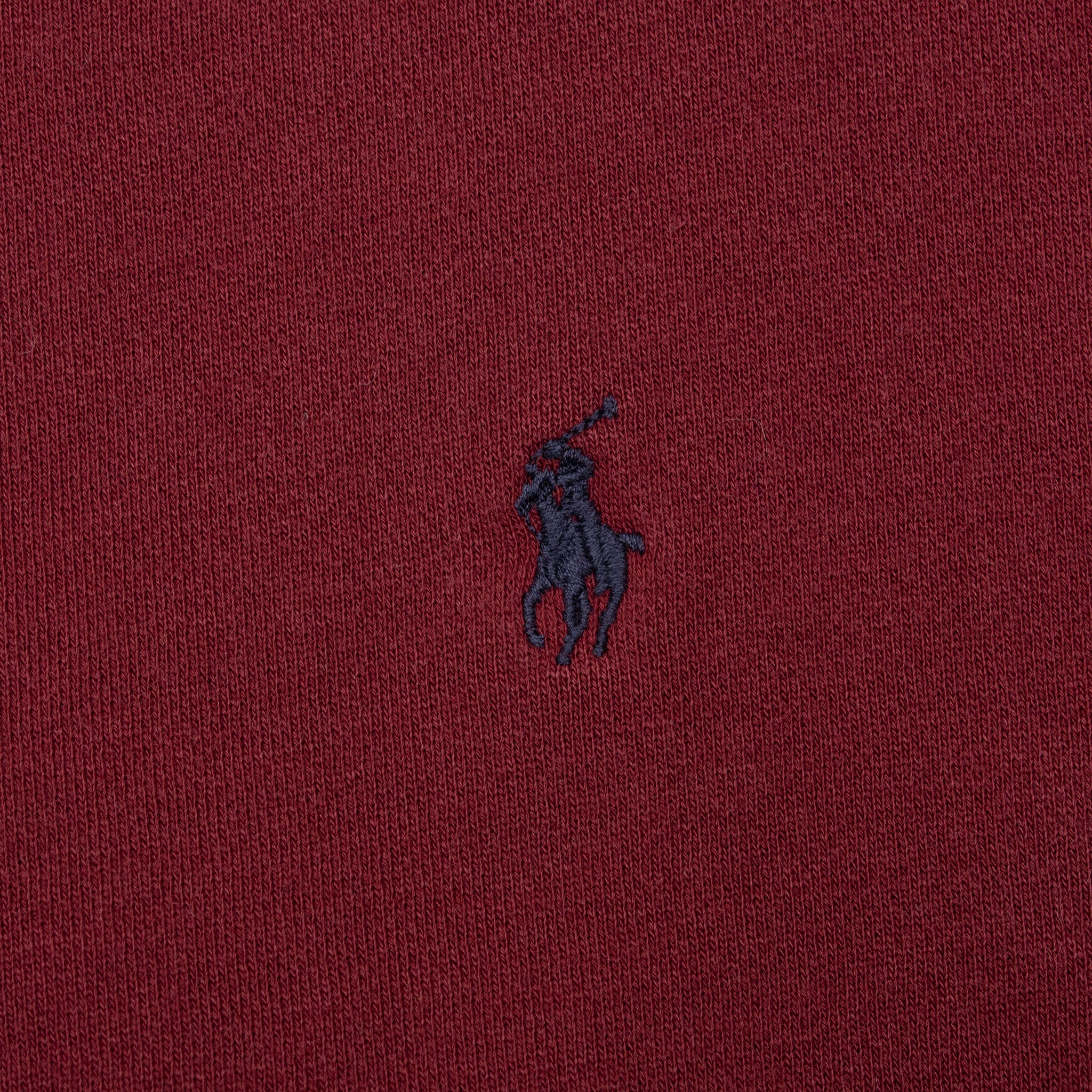 Vintage Ralph Lauren 1990S Classic Burgundy Crewneck Sweatshirt Size XL