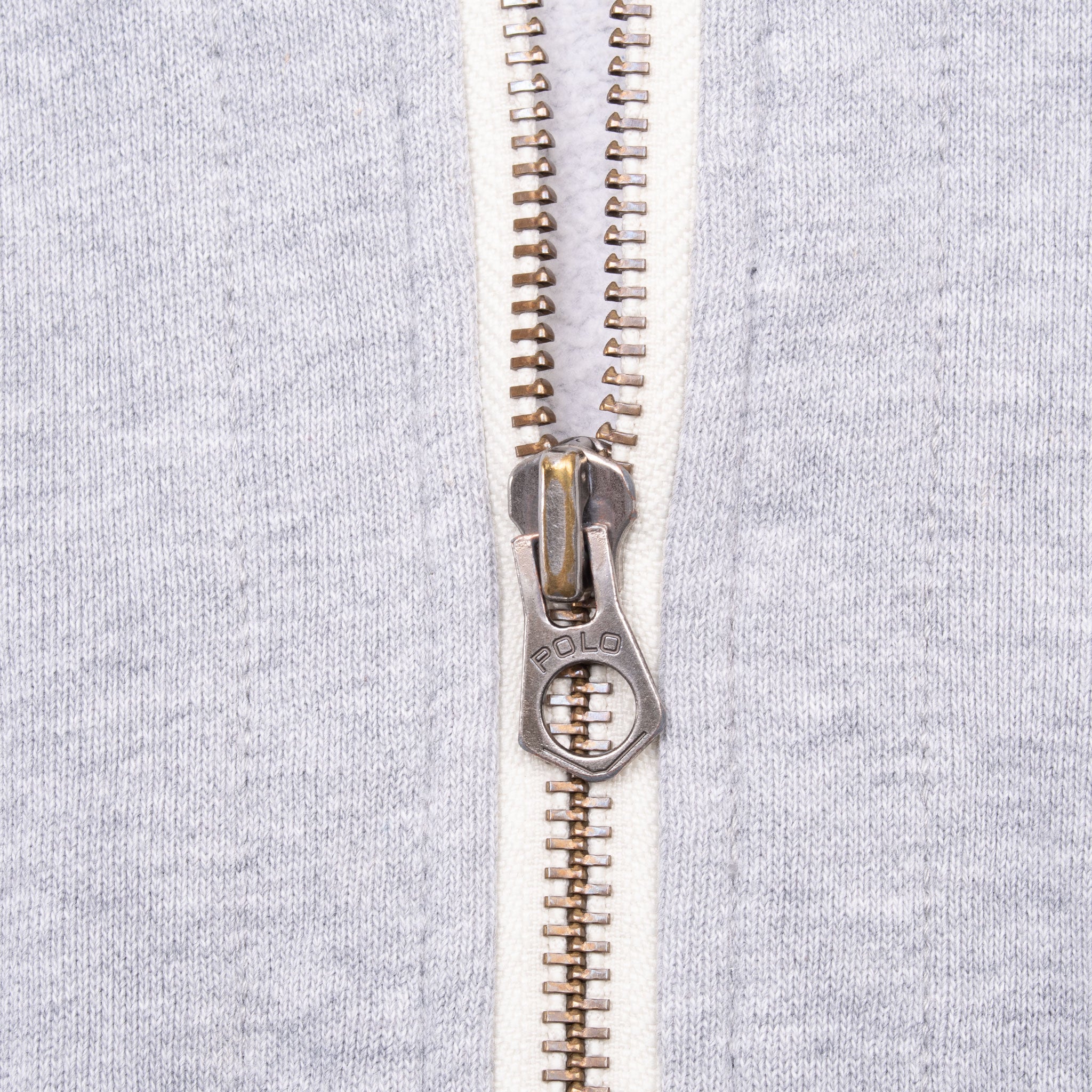 Vintage Ralph Lauren Full Up Classic Grey Hoodie Sweatshirt 1990S Size XL