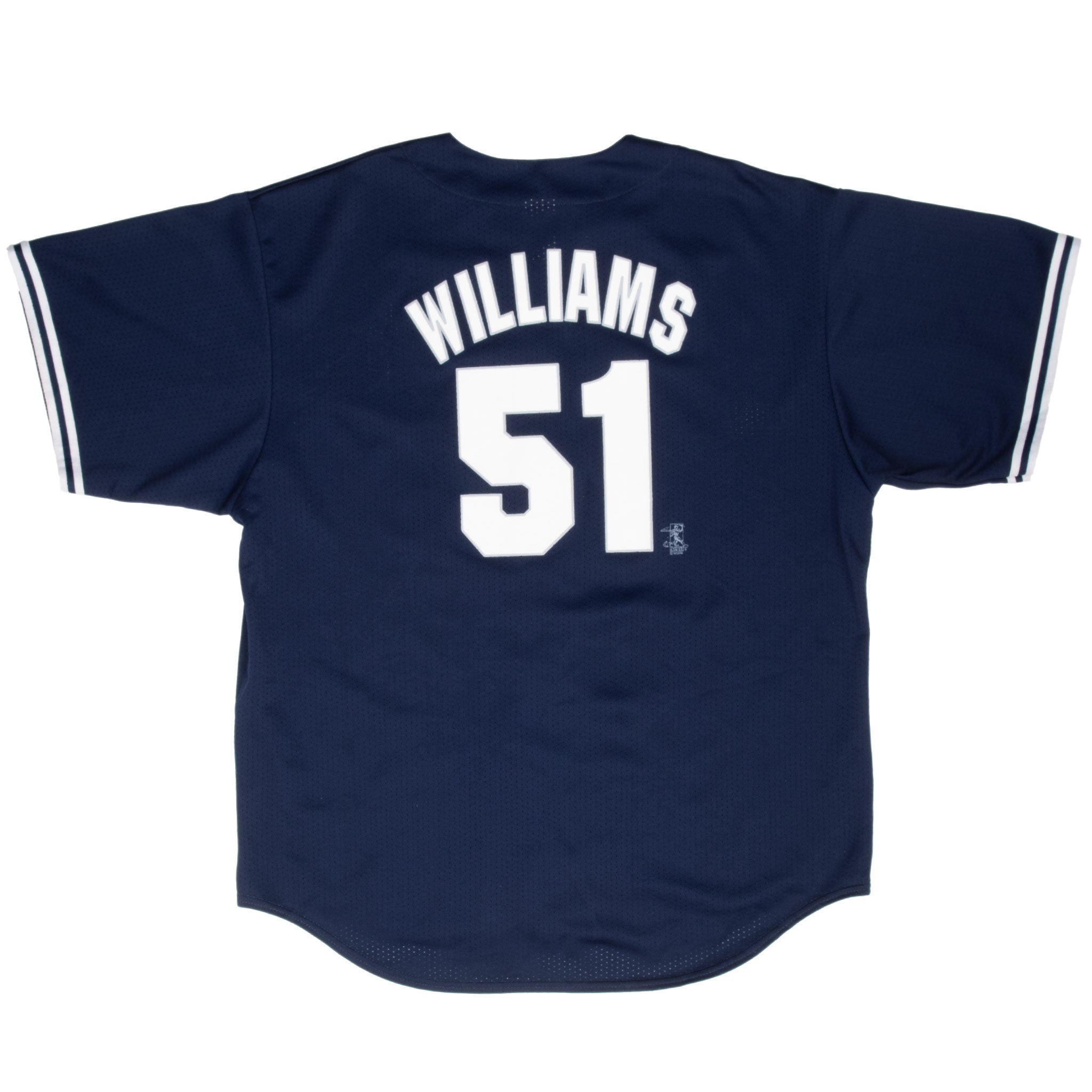 Vintage Mlb New York Yankees Bernie Williams #51 1990S Majestic Jersey Size 2XL Made In USA