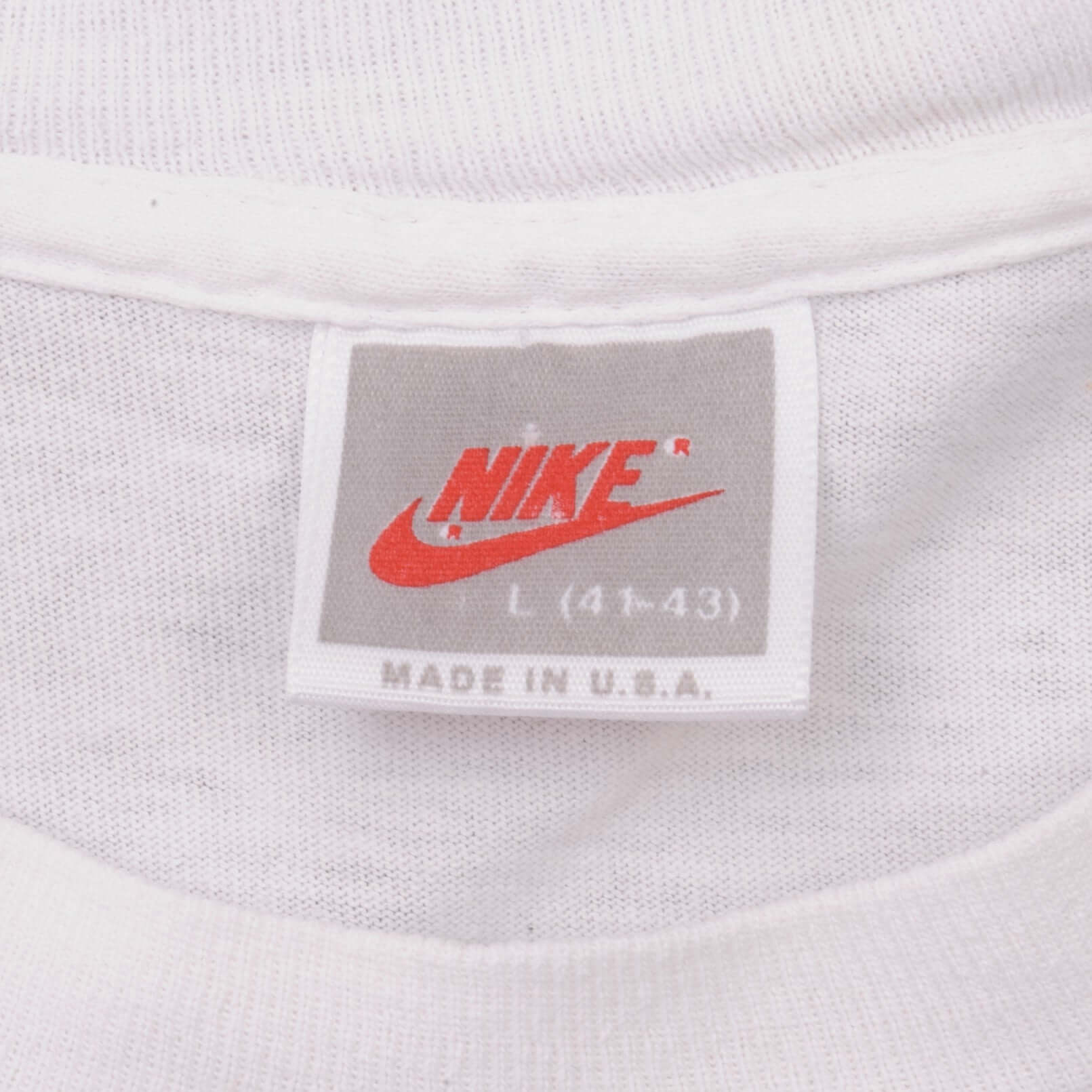 Vintage Nike UCLA Bruins Tee Shirt Size Medium Made In USA With Single Stitch Sleeves