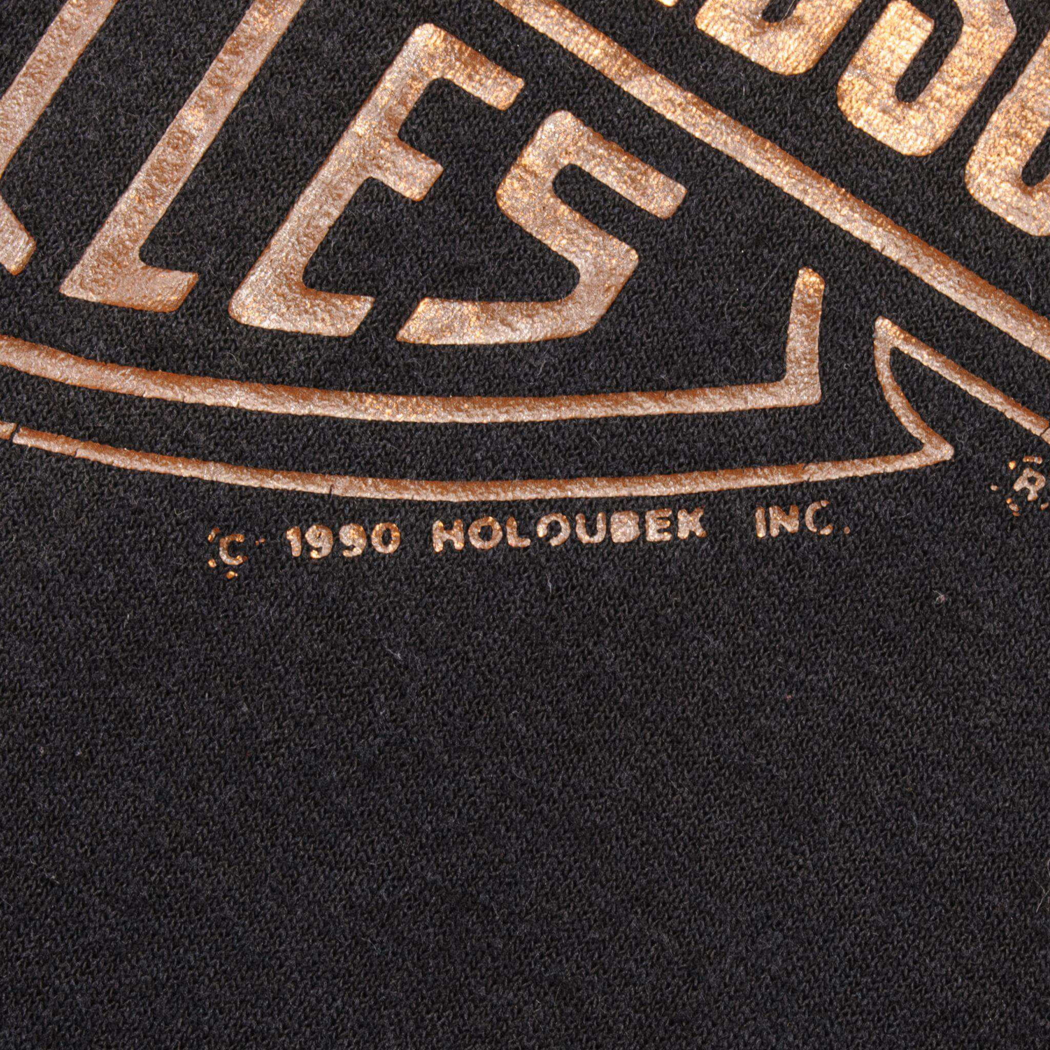 VINTAGE HARLEY DAVIDSON METALLIC TEE SHIRT 1990 SIZE XL MADE IN USA