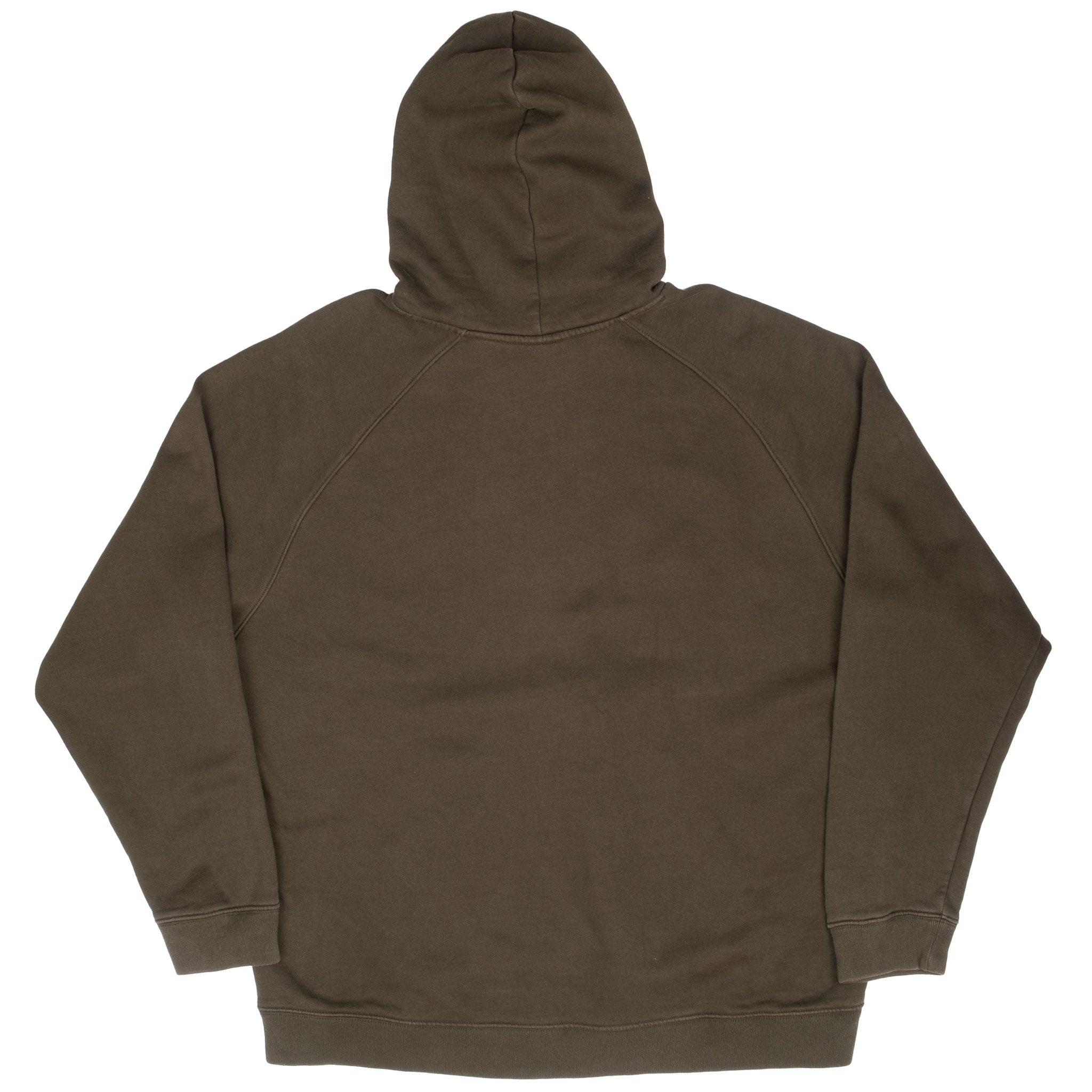 Vintage Nike Classic Swoosh Green Hoodie Sweatshirt 2000S Size 2XL