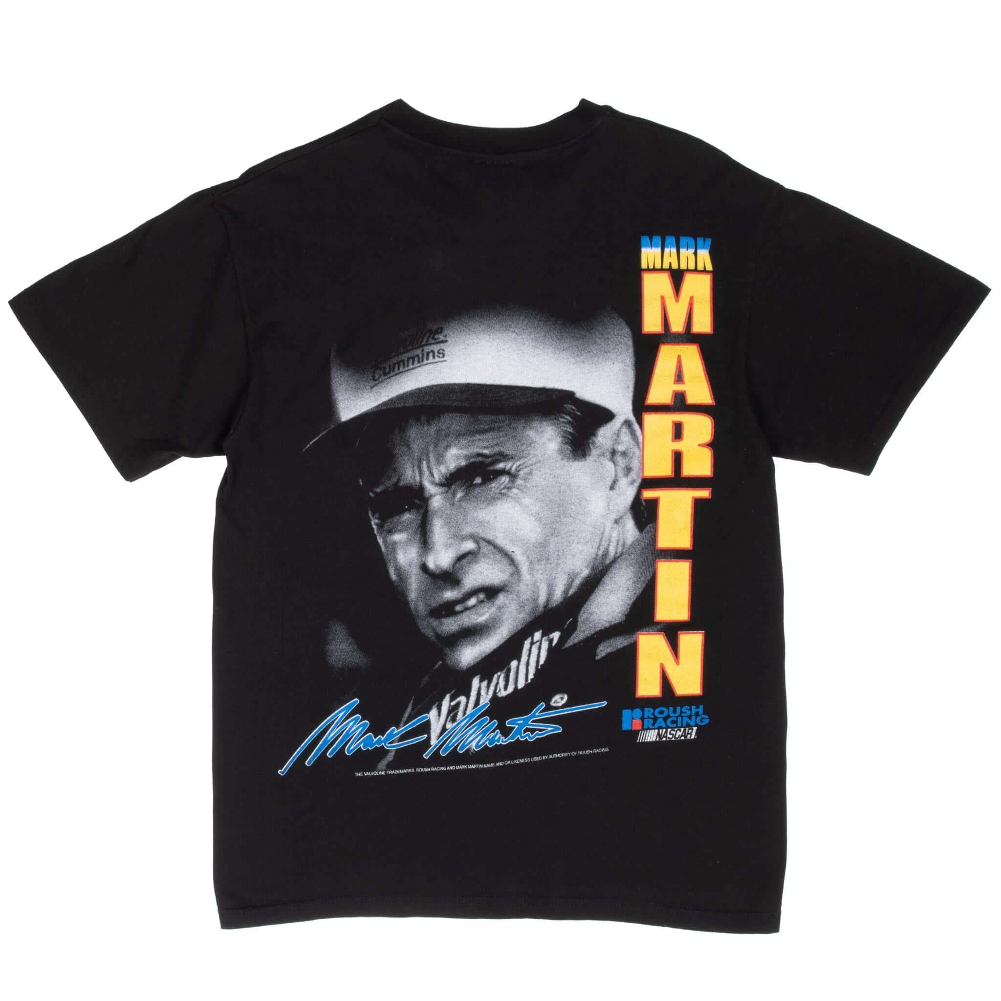 Vintage Nascar Mark Martin 1990S Tee Shirt Size Medium