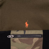 Vintage Ralph Lauren Camo Pullover Fleece Jacket Size 2XL